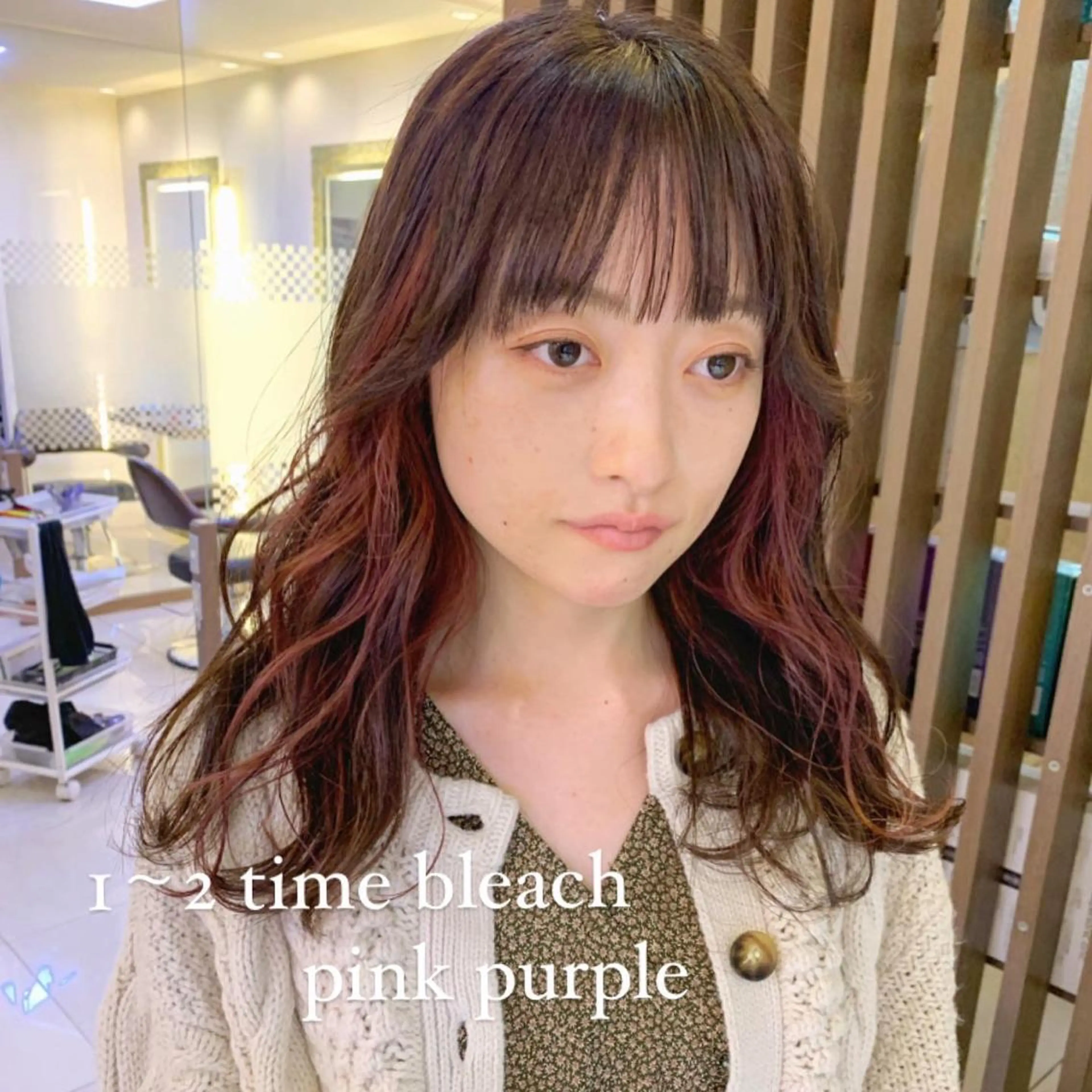 ロング カラー ヘアカラー 似合わせカットカラー ♡佐藤捺美のヘアスタイル