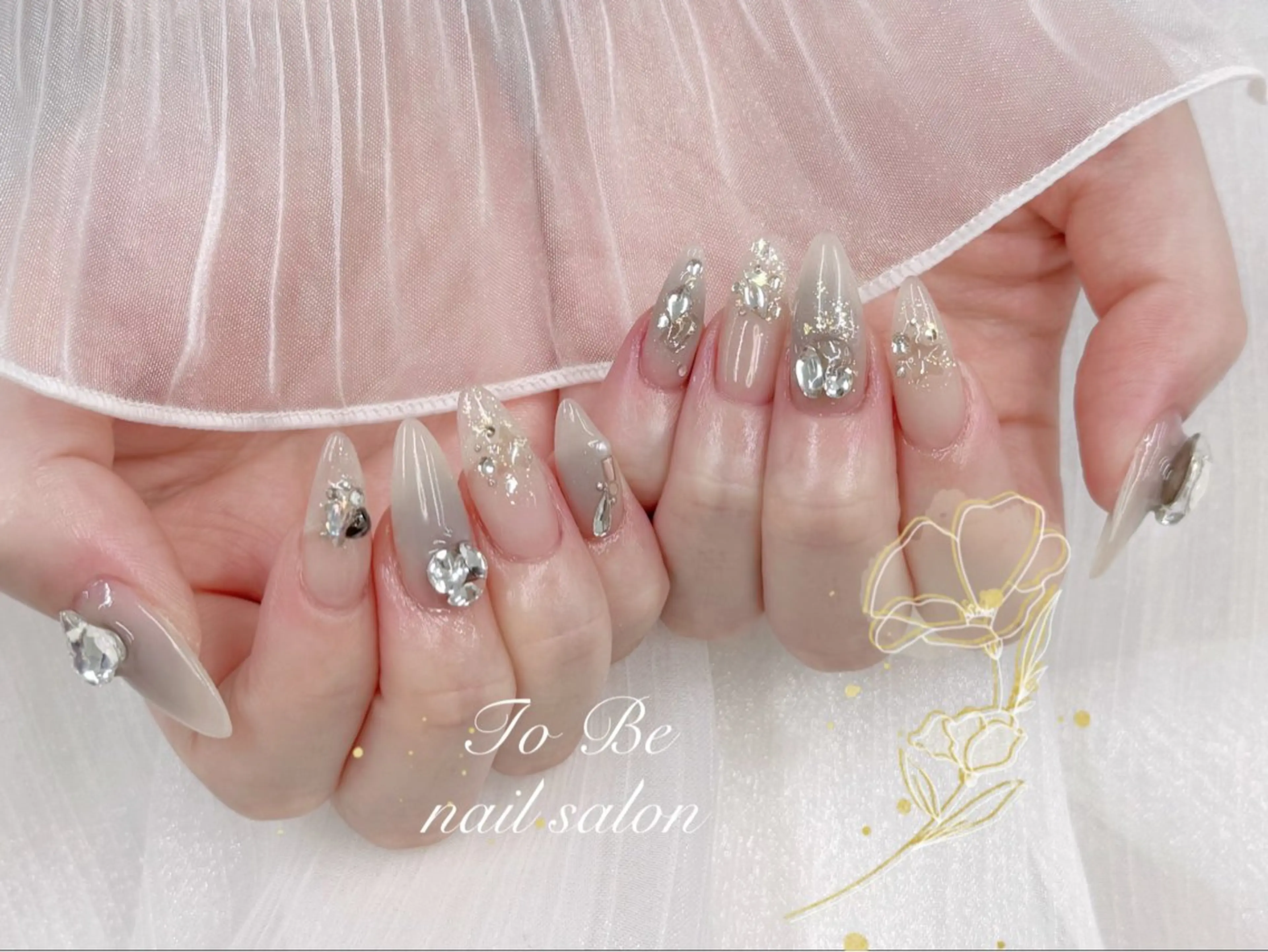 ネイル ハンドネイル Nail Salon To Be珈月のネイルデザイン