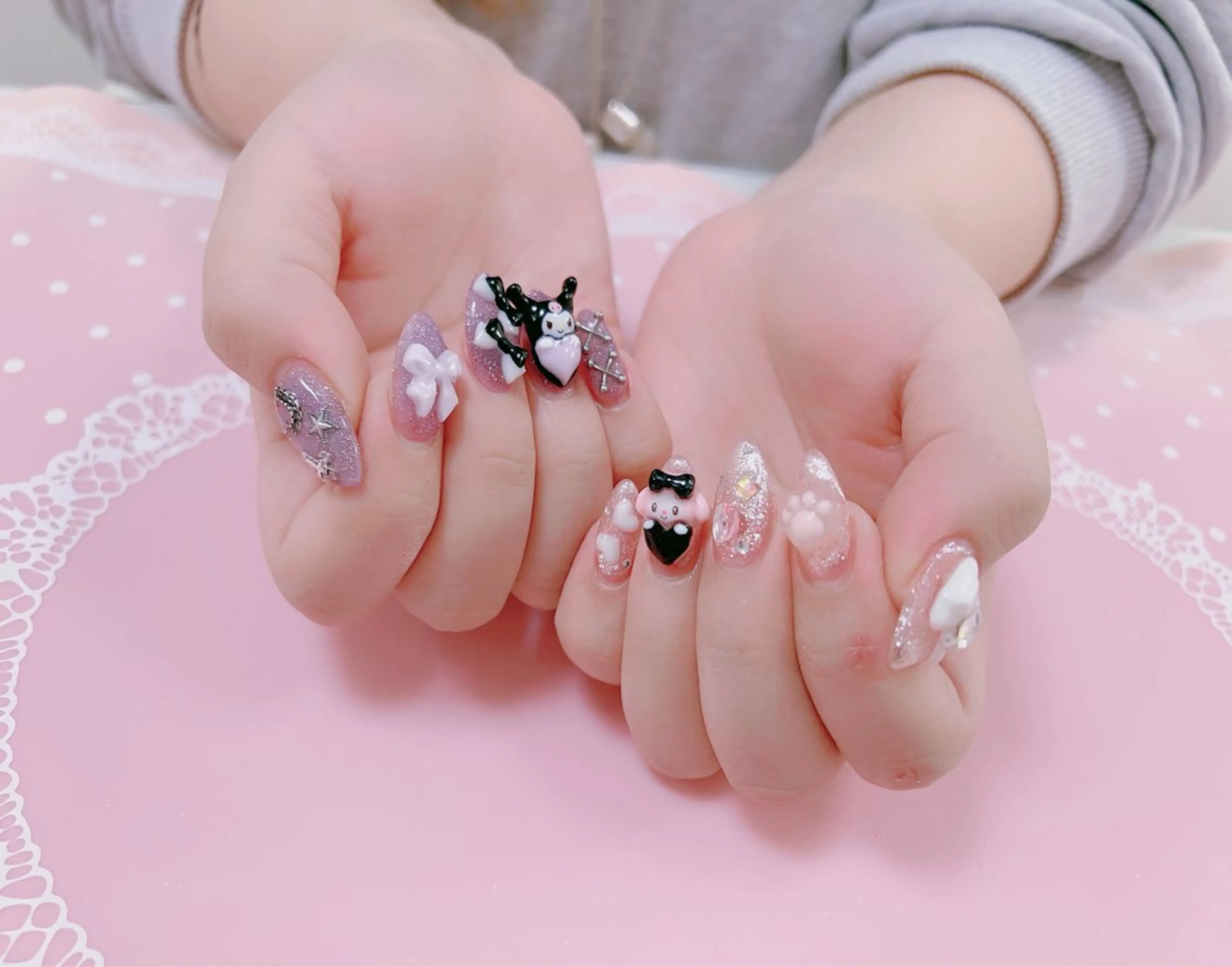 ネイル はぴねす所属・横浜 美夢のネイルデザイン