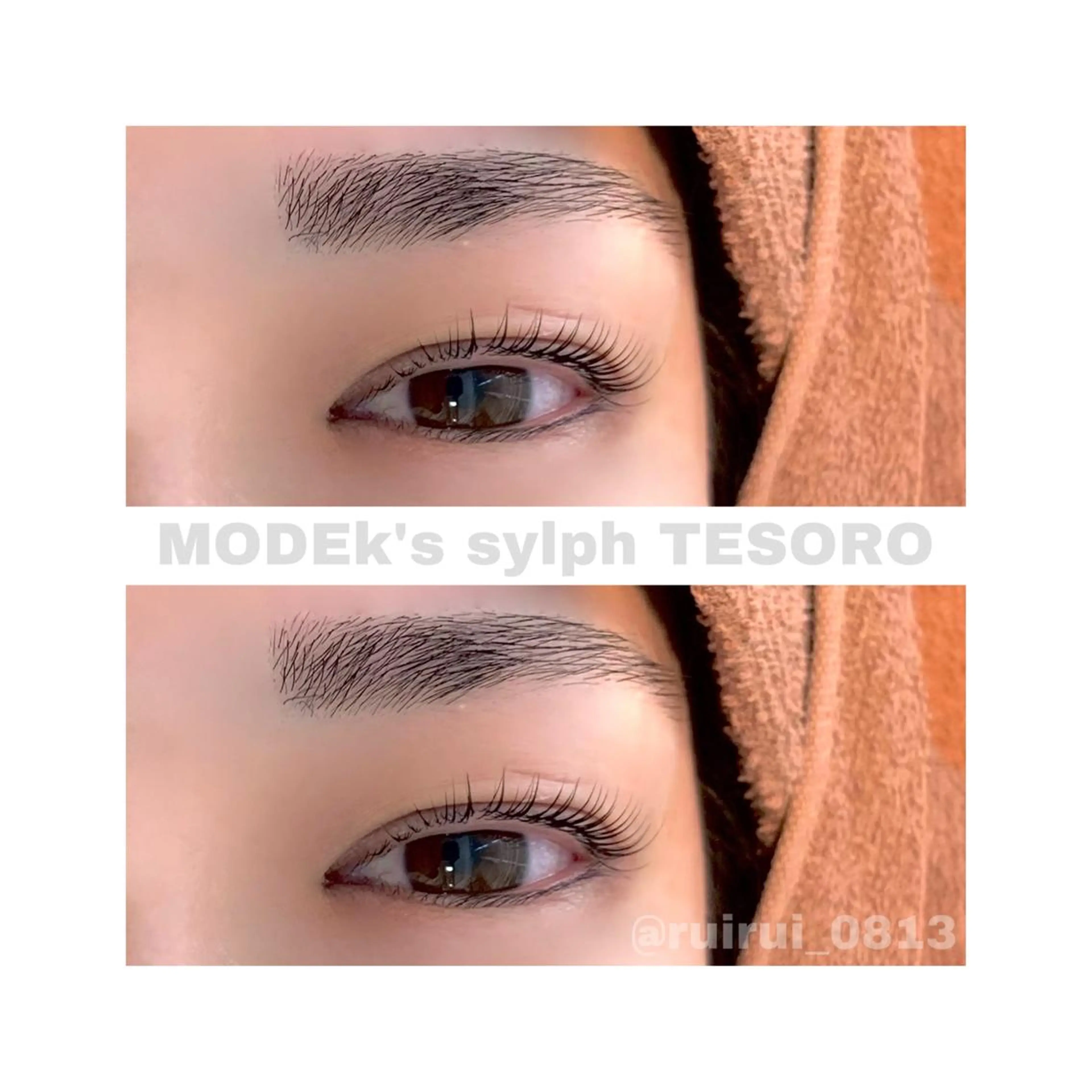 マツエク・マツパ マツパ MODEk's TESORO柿崎流依のマツエク・マツパデザイン