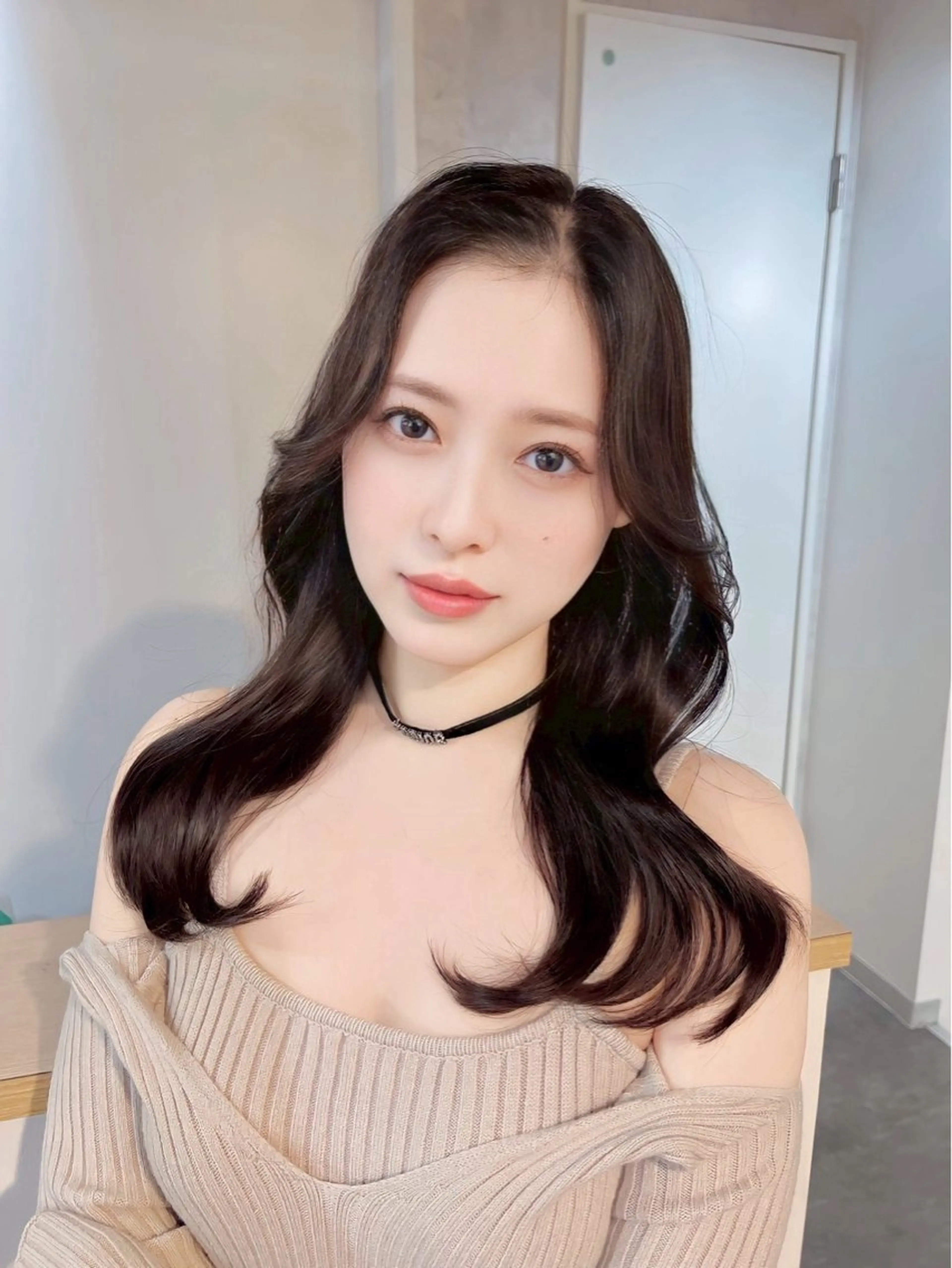 ロング 佐々本 志音のヘアスタイル