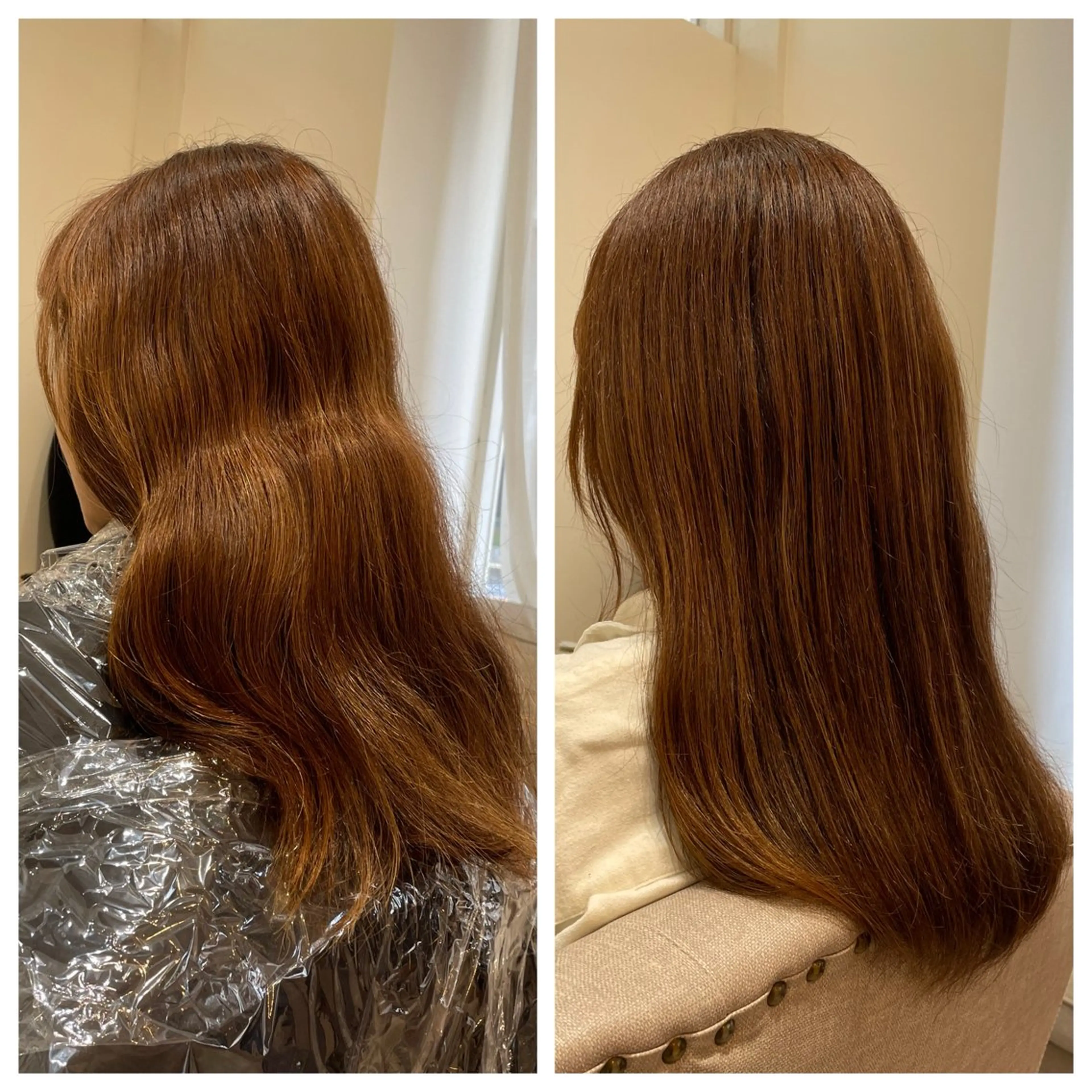 セミロング カラー ヘアカラー PutiLuca 浅川のヘアスタイル