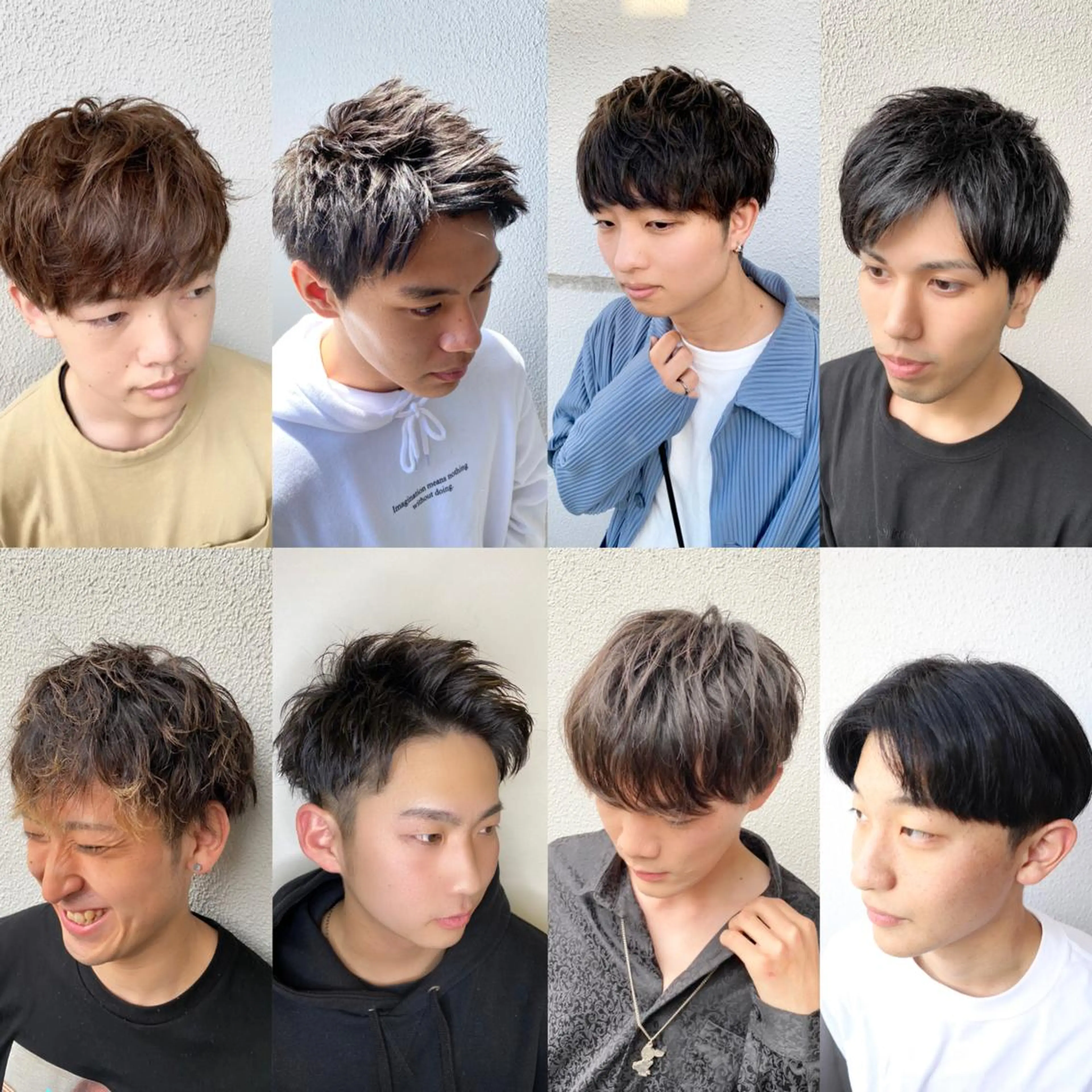 ショート カラー パーマ メンズ 柳澤 和也のヘアスタイル