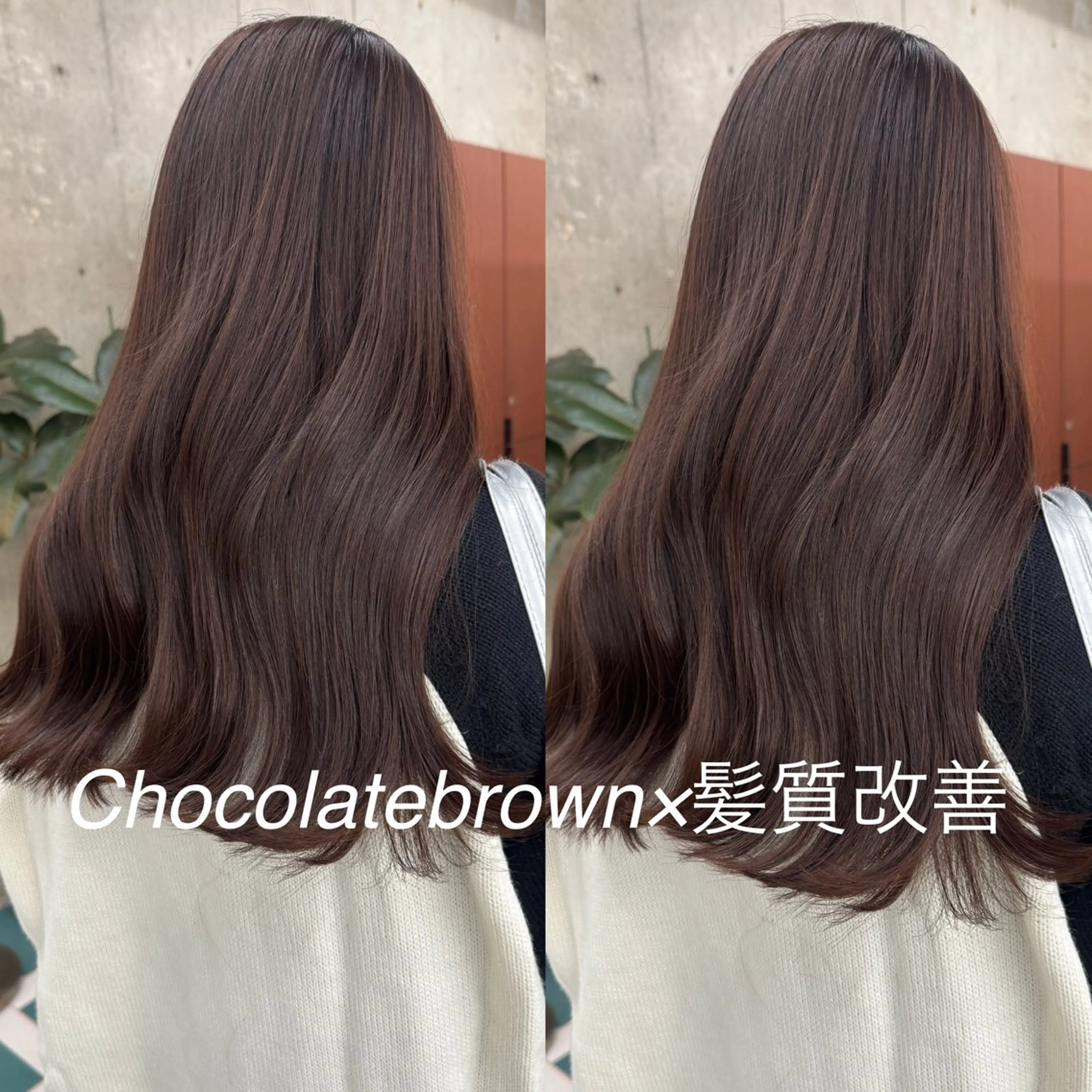 ロング カラー カット ヘアカラー トリートメント MIKU★デザイン/ 透明感カラー/ボブのヘアスタイル