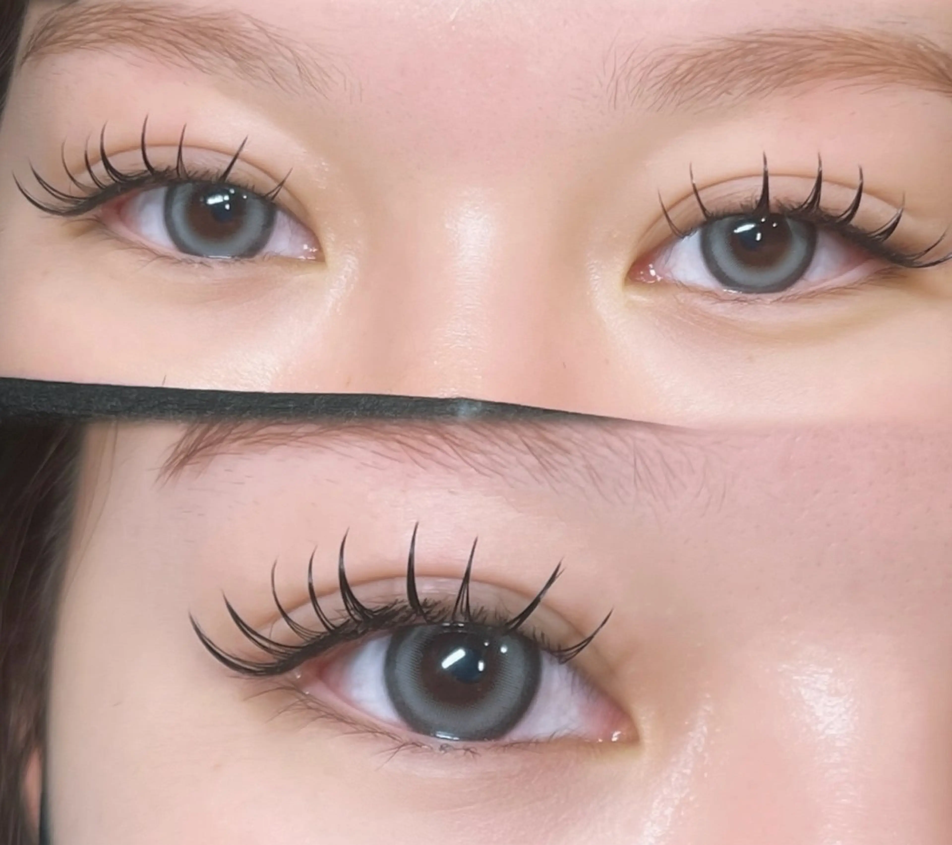 マツエク・マツパ 目尻長め マツエク Zina博多 An/ マツエク・パーマのマツエク・マツパデザイン