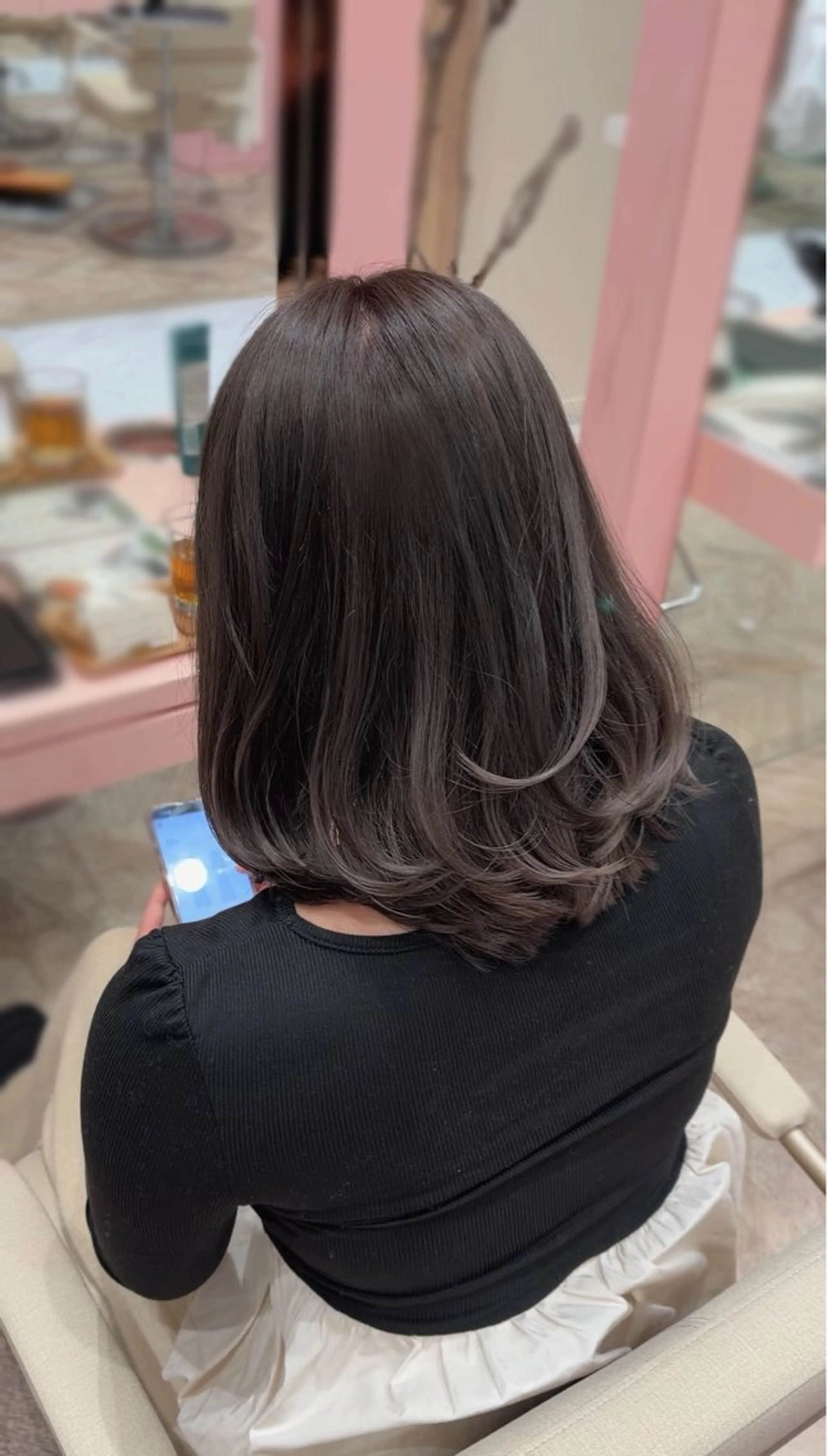 ミディアム ヘアカラー 💖 NAO /透明感カラー 💖のヘアスタイル