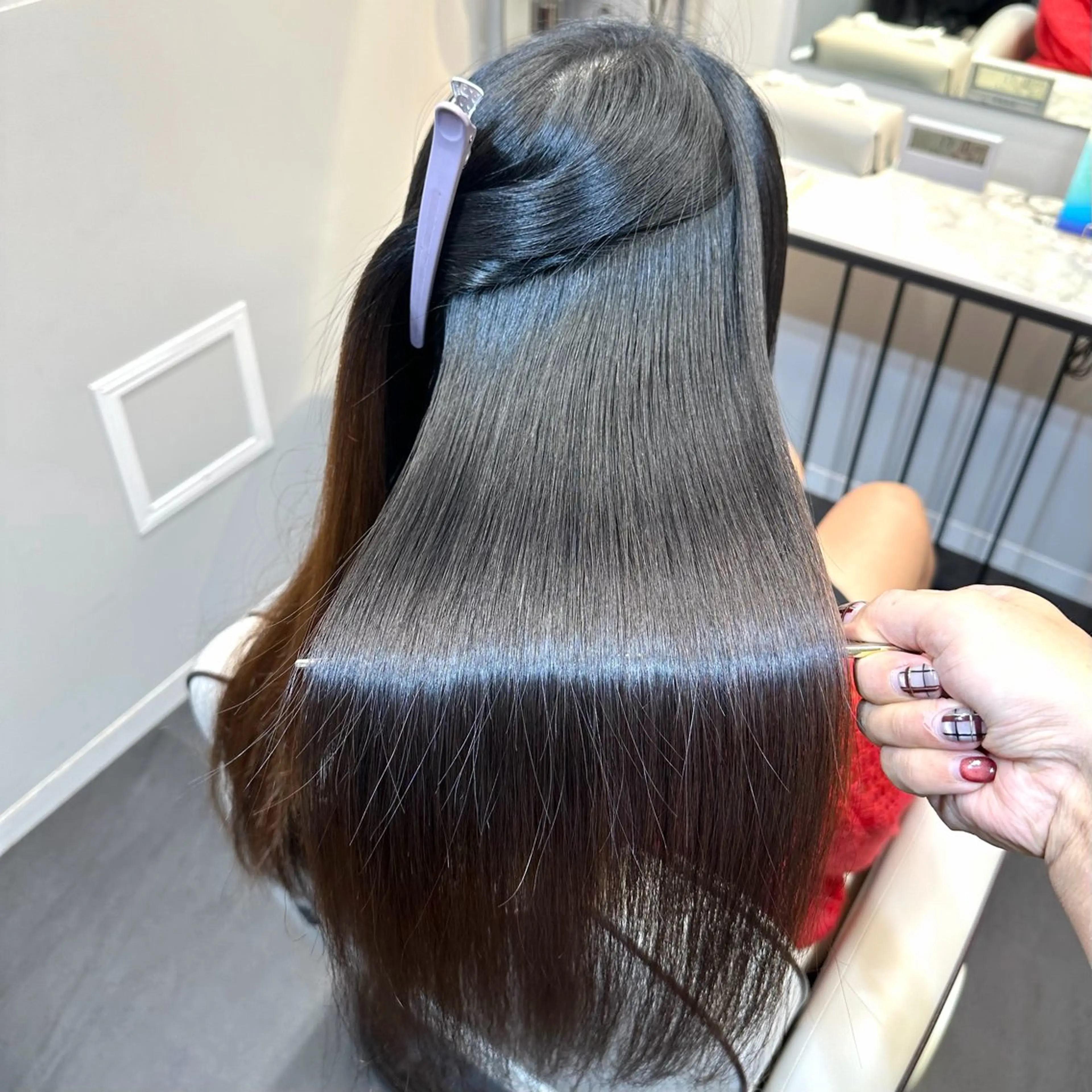 ロング 髪質改善 トリートメント 髪質改善特化 安東駿介のヘアスタイル