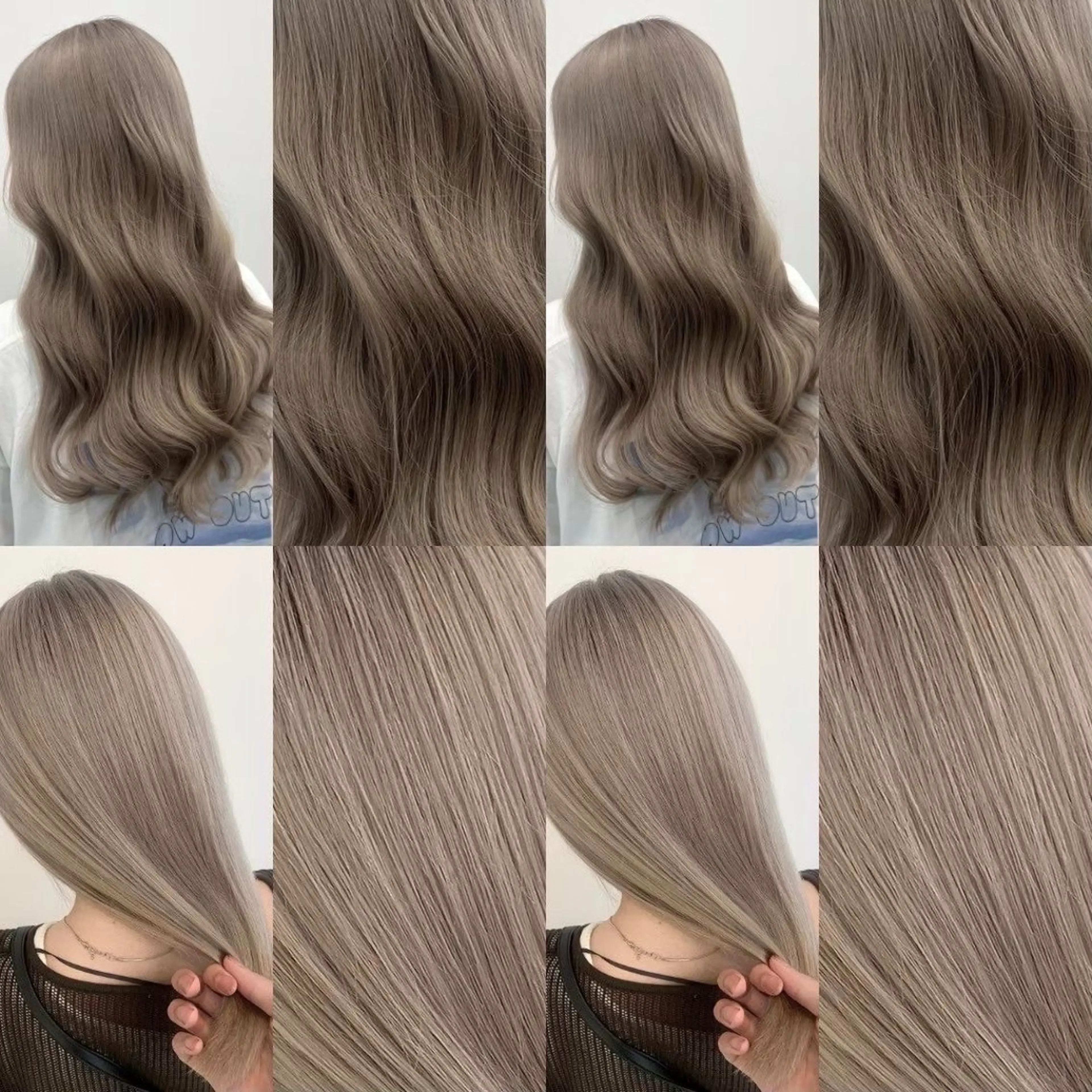 ロング カラー ヘアカラー ブリーチカラー🐭♡ moeのヘアスタイル