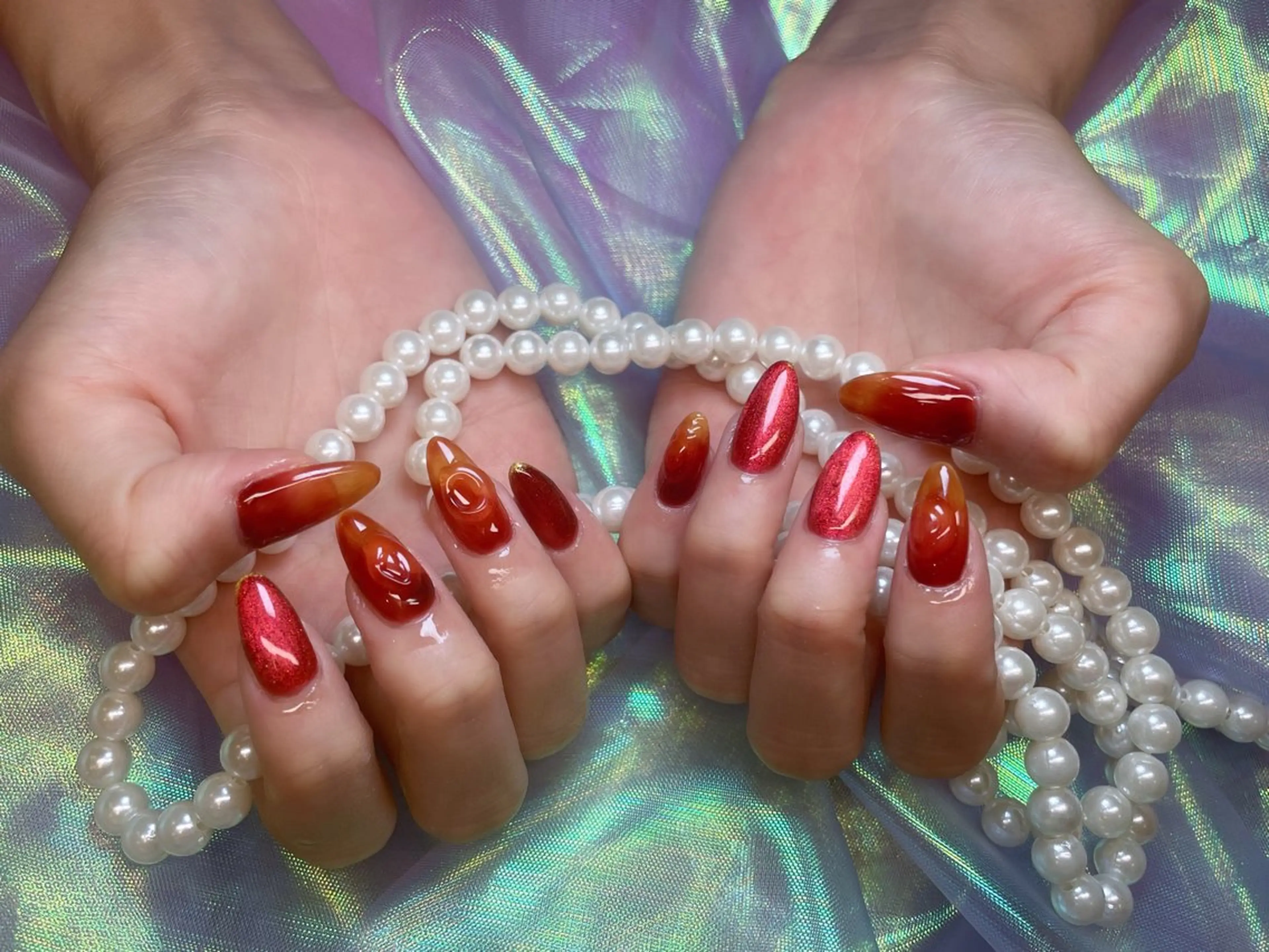 ネイル ハンドネイル ハンドケア More Glam渋谷店のネイルデザイン