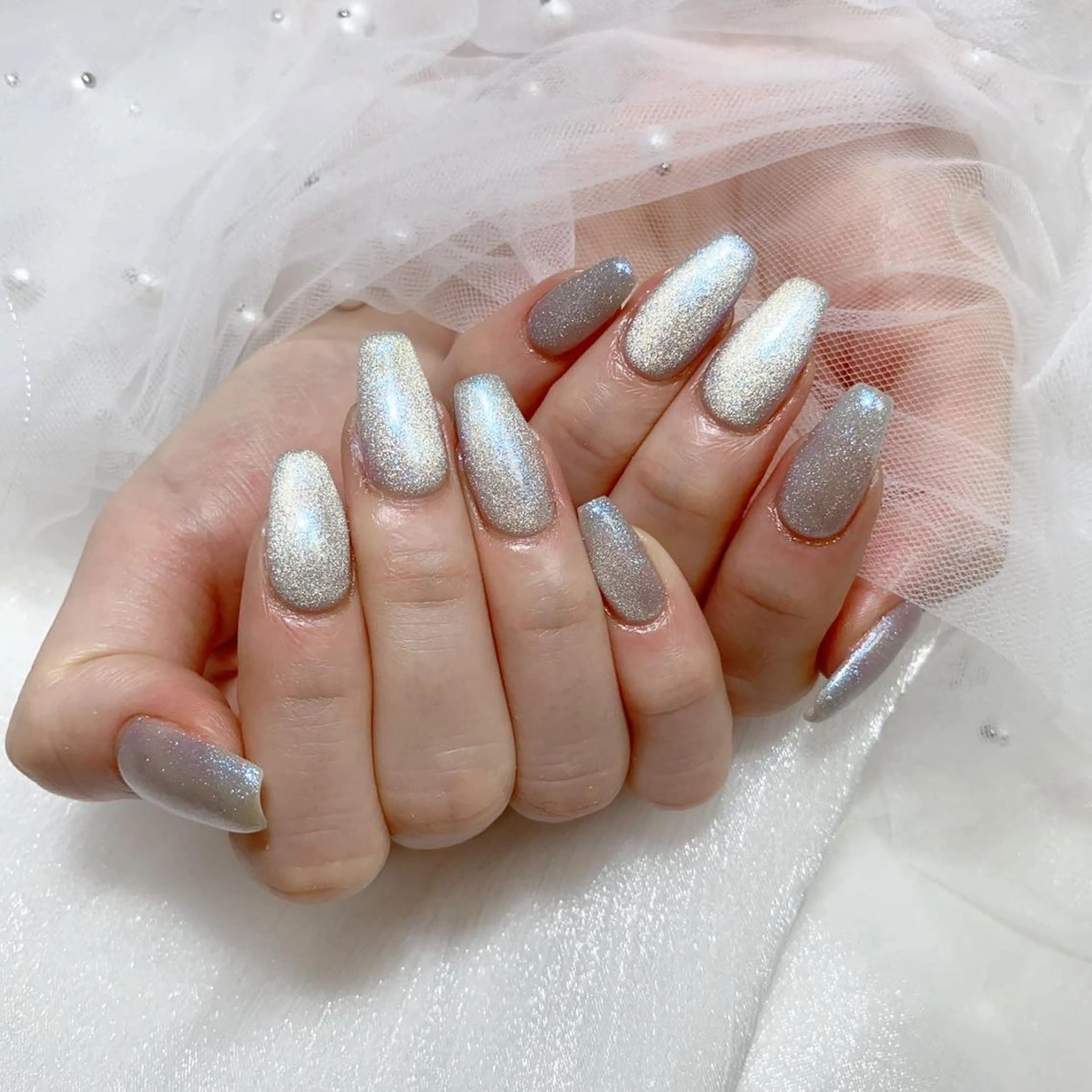 ネイル マグネットネイル Nail salon 木にいるのネイルデザイン