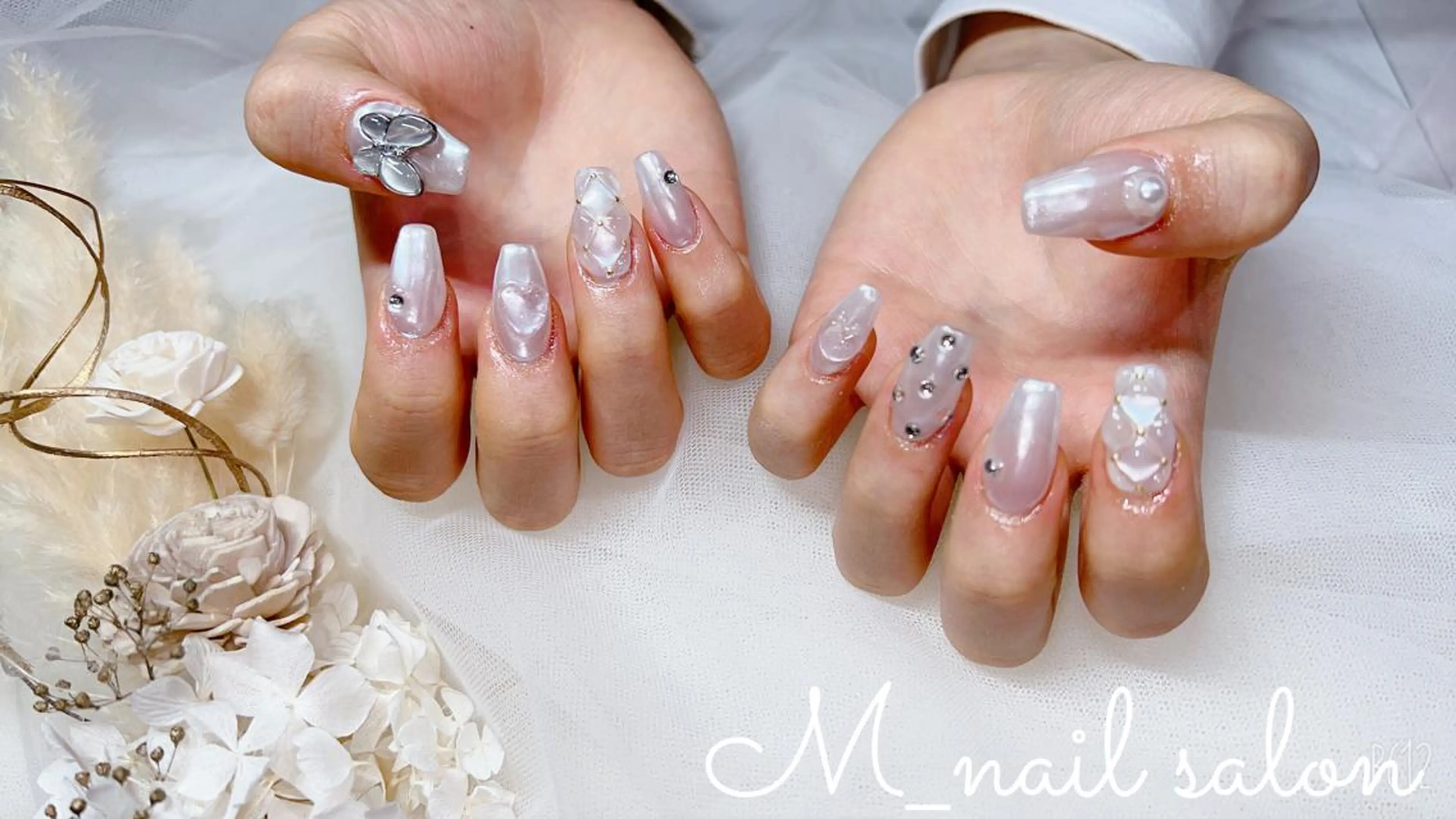 ネイル スカルプネイル M_ nail salonのネイルデザイン