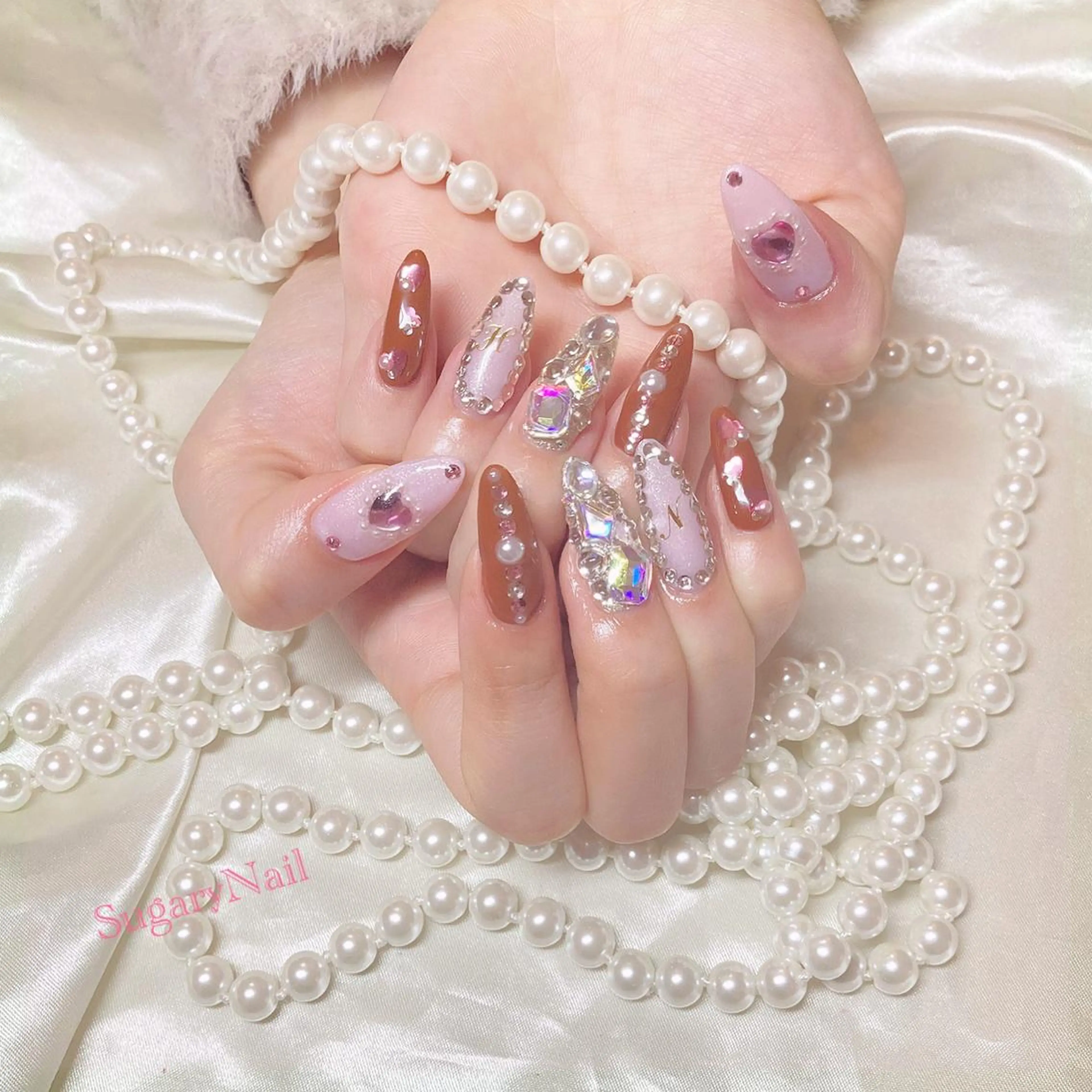 ネイル ハンドネイル フットネイル SugaryNail Rinaのネイルデザイン