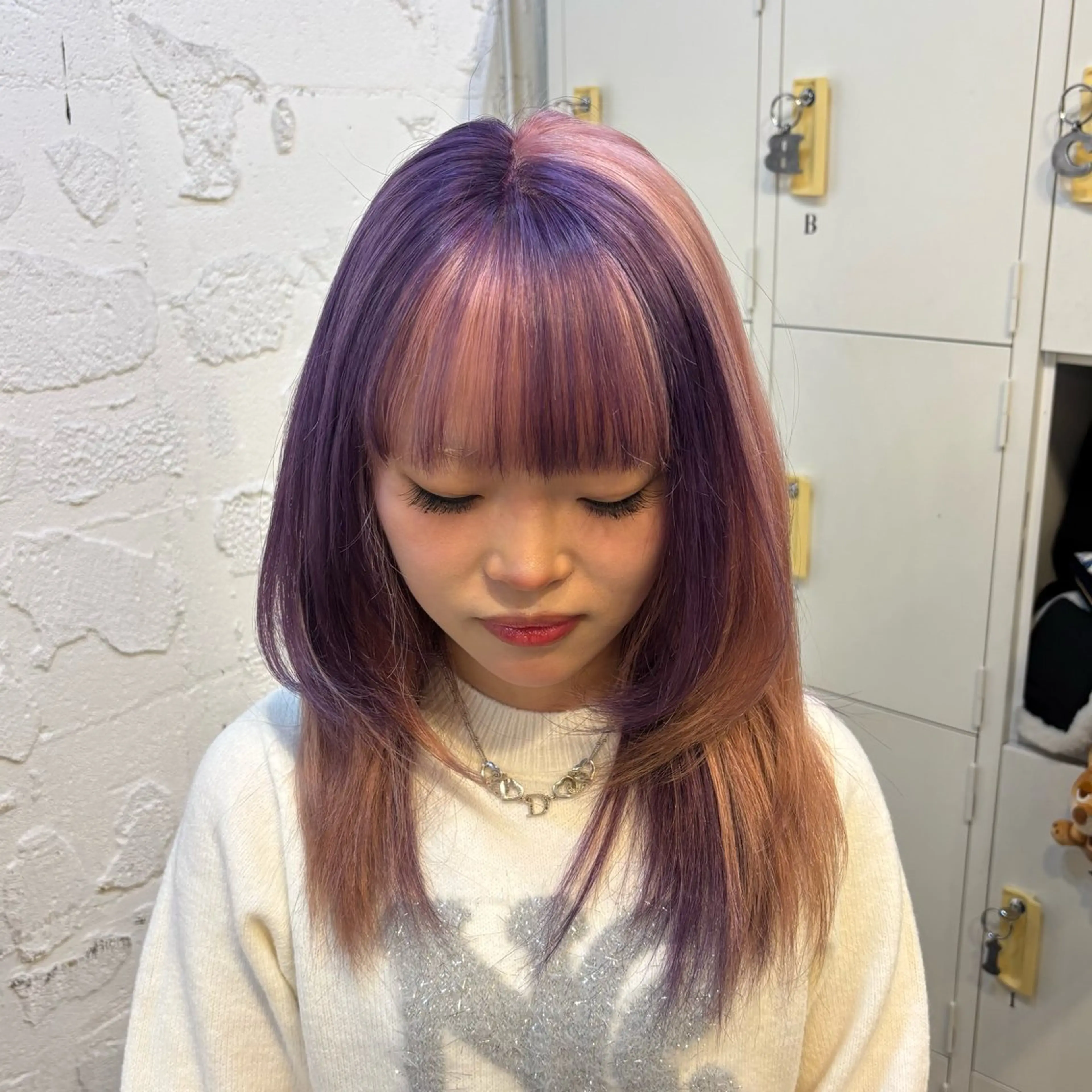 ロング カラー ヘアカラー トリートメント ヘッドスパ ヘアセット 🌼透明感/ ハイトーン🌼リオのヘアスタイル