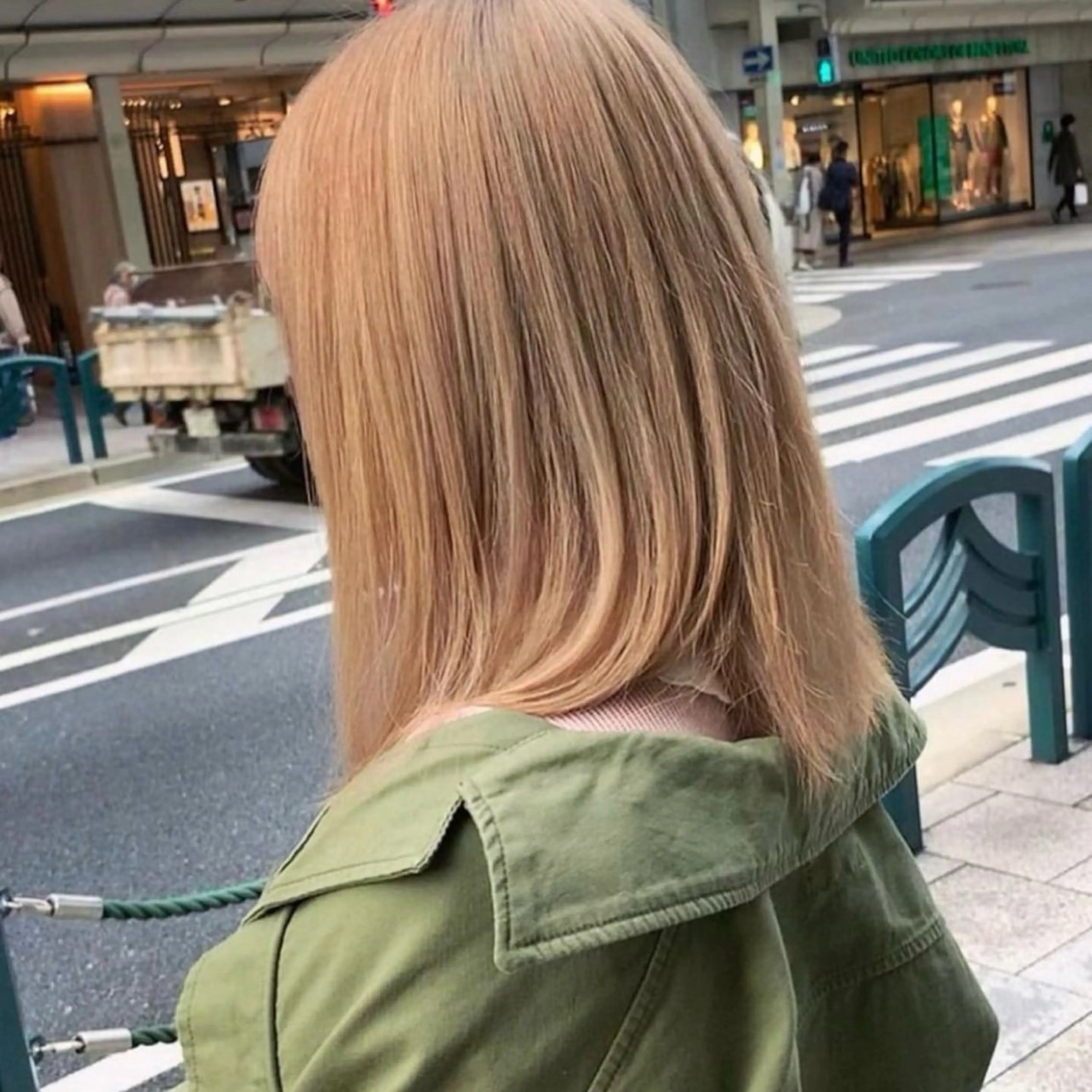 ロング カラー ヘアカラー トリートメント 【nui 茨木】 清水優のヘアスタイル