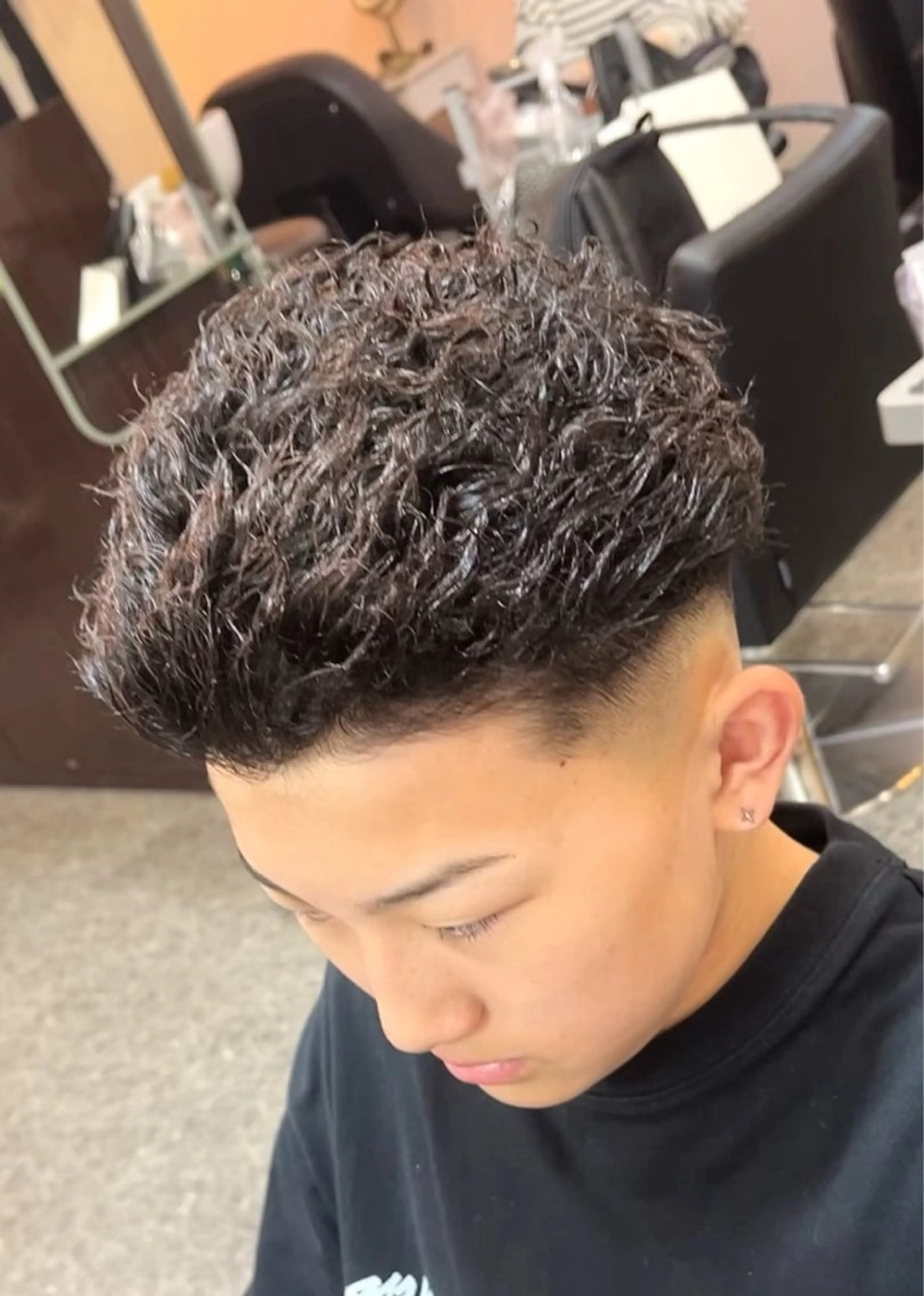 ミディアム パーマ 後悔させません🌈パ ーマ⭕️🌈福本のヘアスタイル