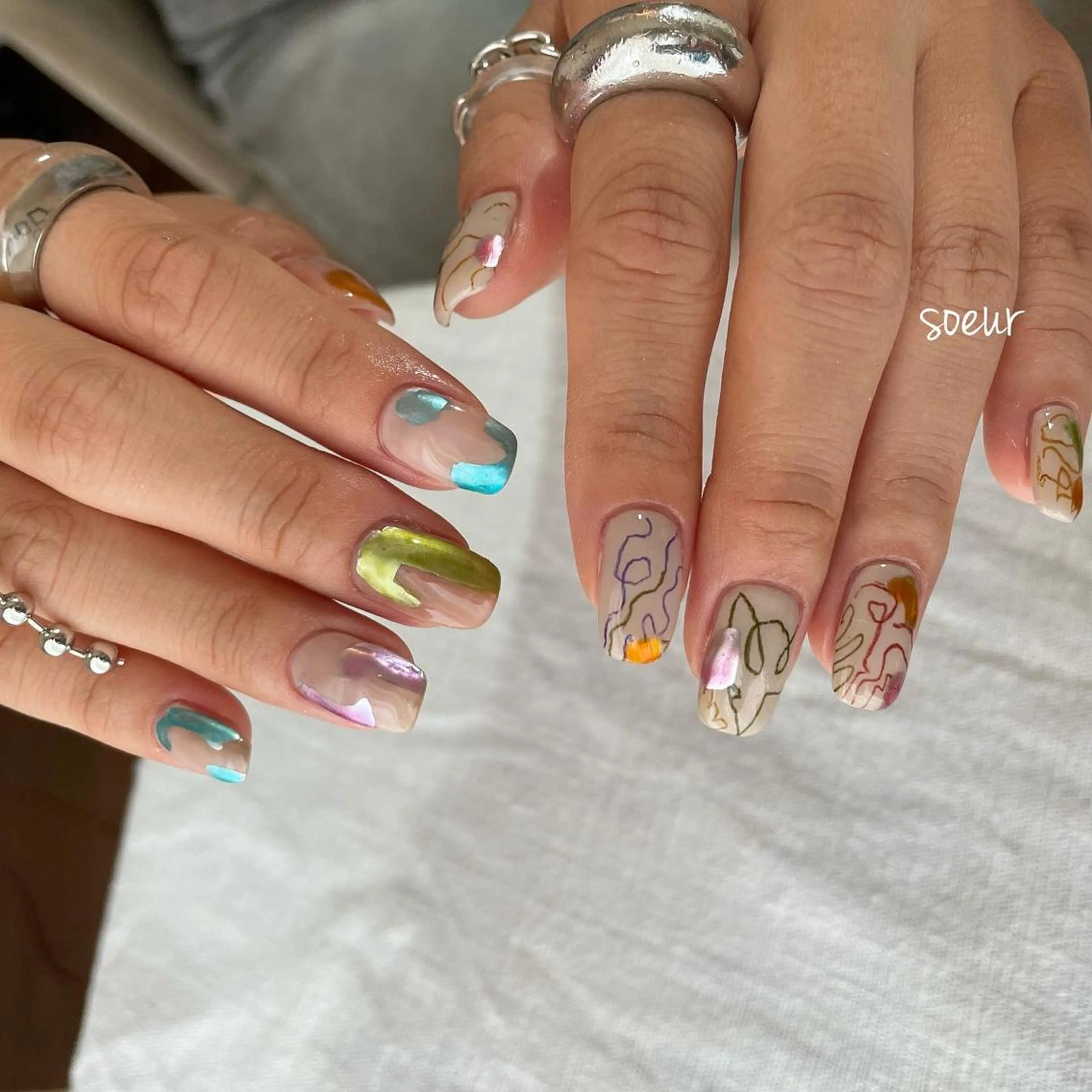 ネイル soeur_ 武蔵浦和のネイルデザイン
