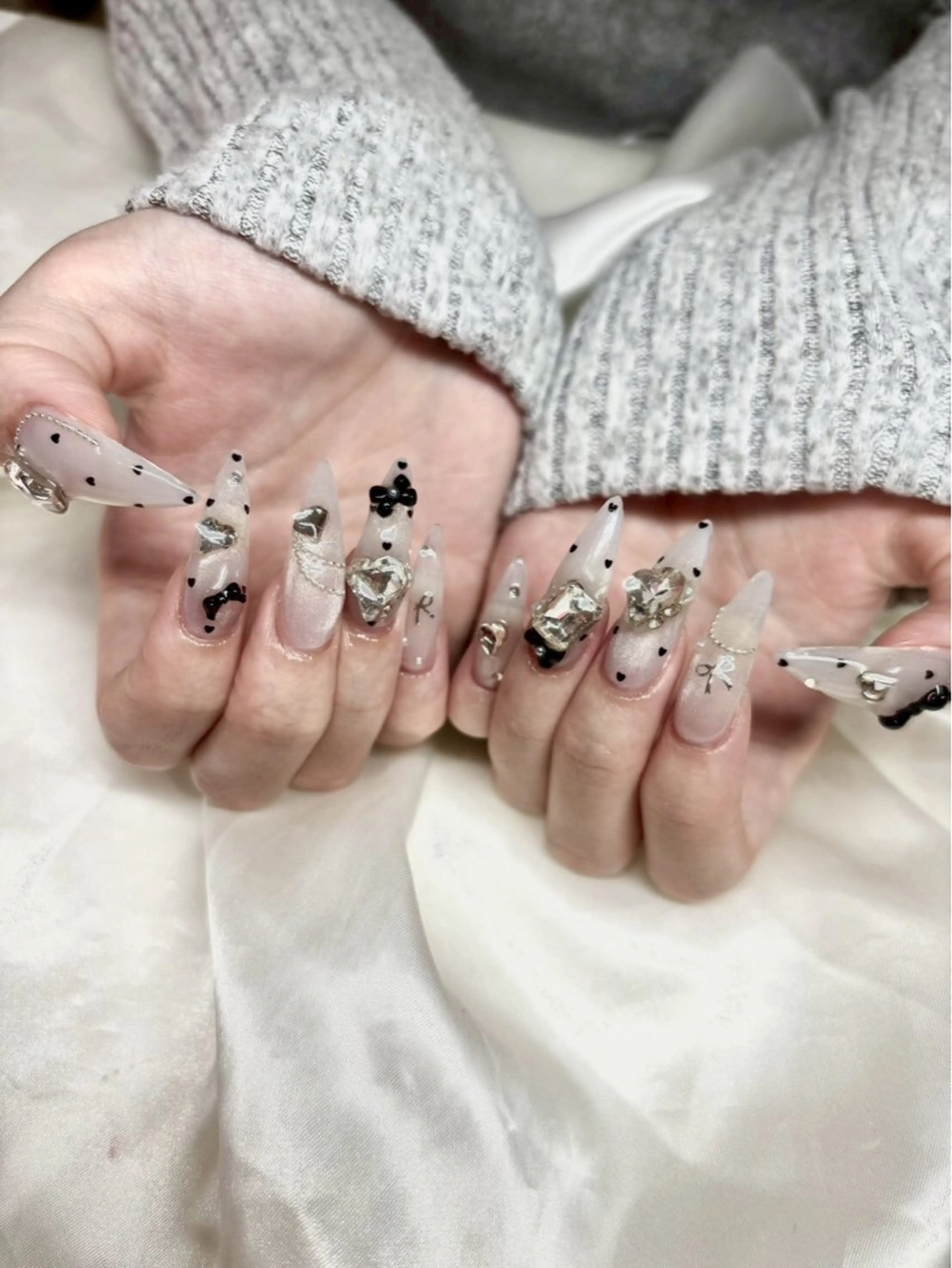 セミロング ハンドネイル Ashliy大宮♡ アシュリーのネイルデザイン