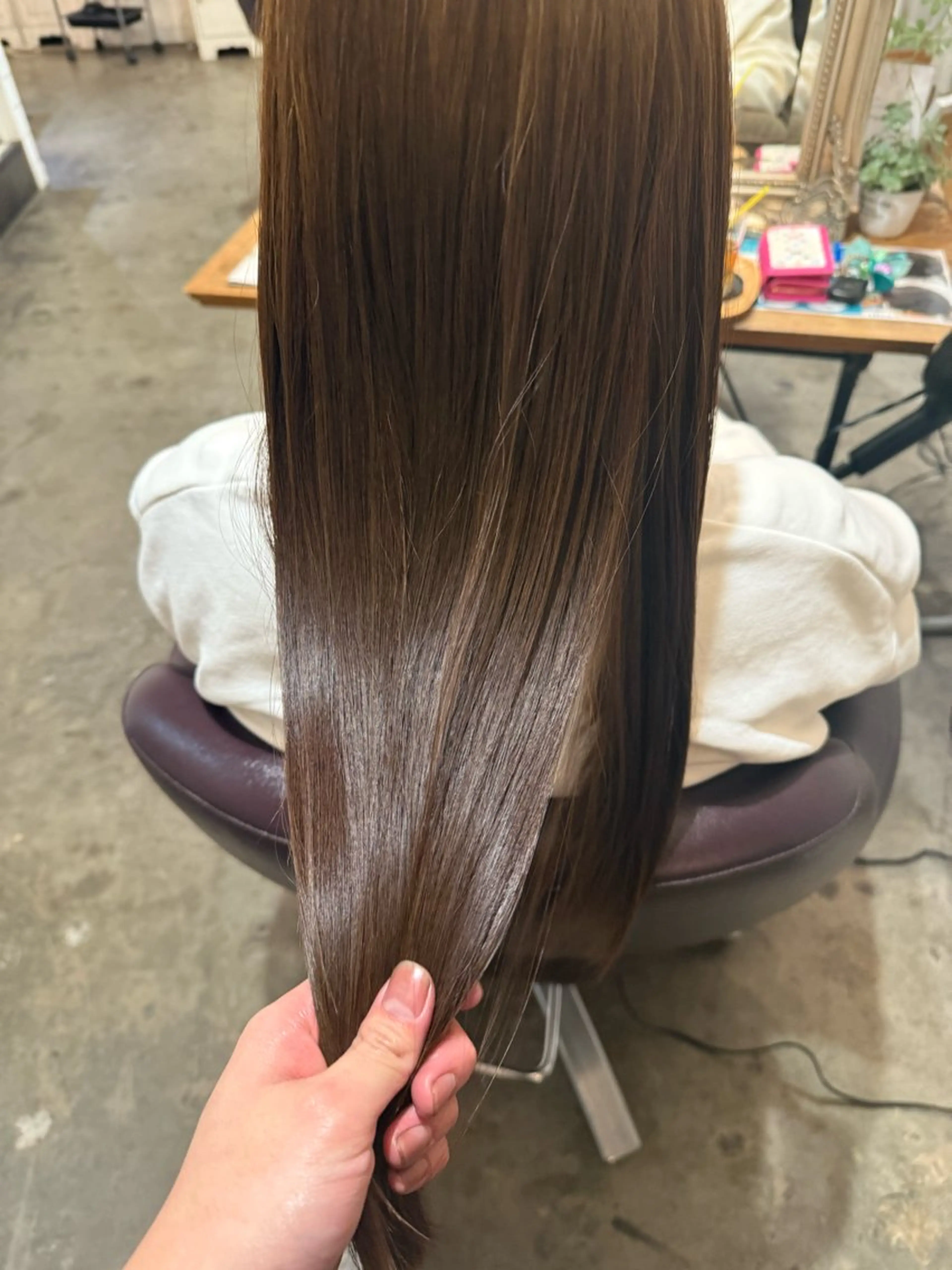 カラー＋2step トリートメントの写真