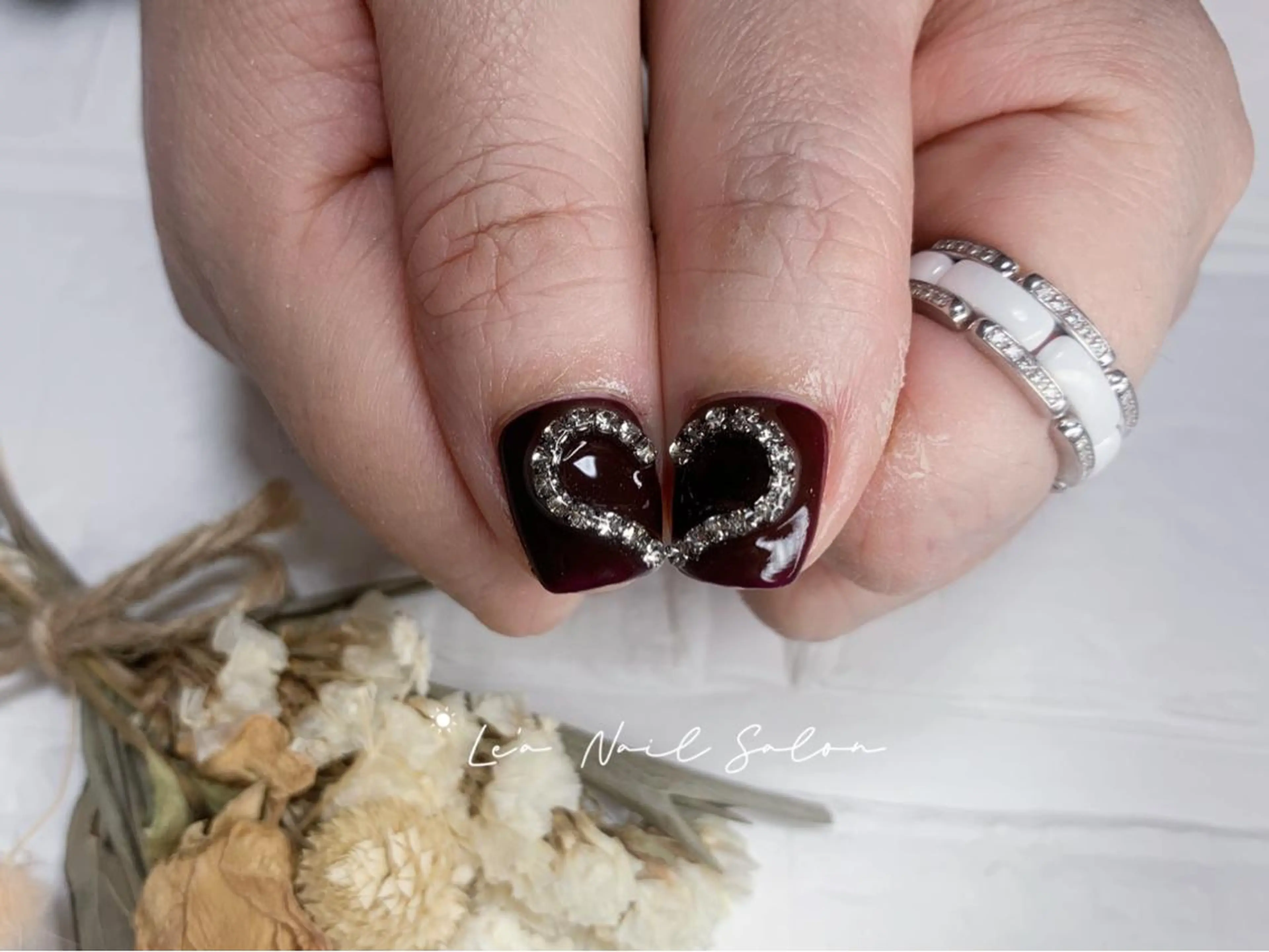 ショート カラー ネイル Le’a NailSalonのネイルデザイン