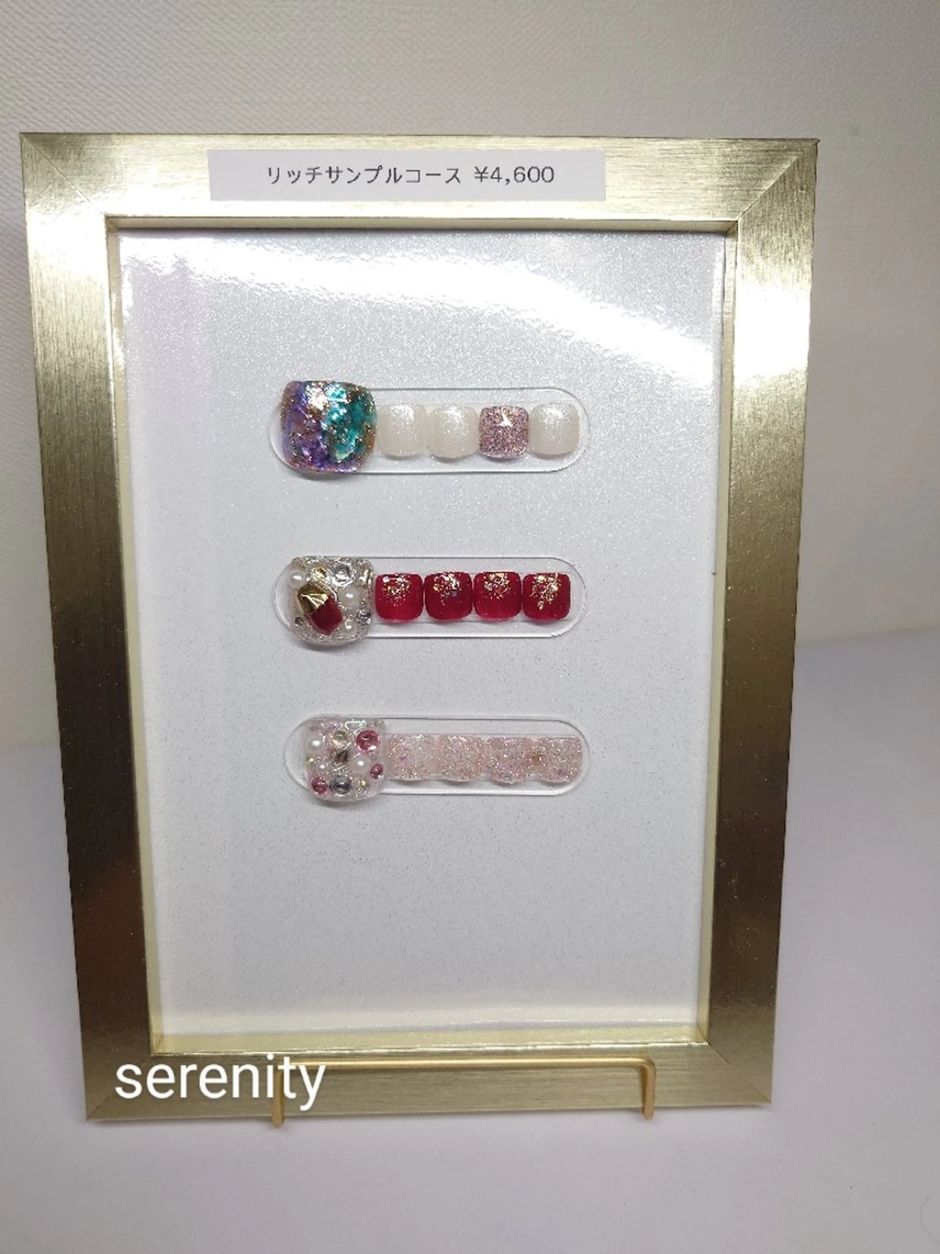 ネイル フットネイル フットネイル nail  serenityのネイルデザイン