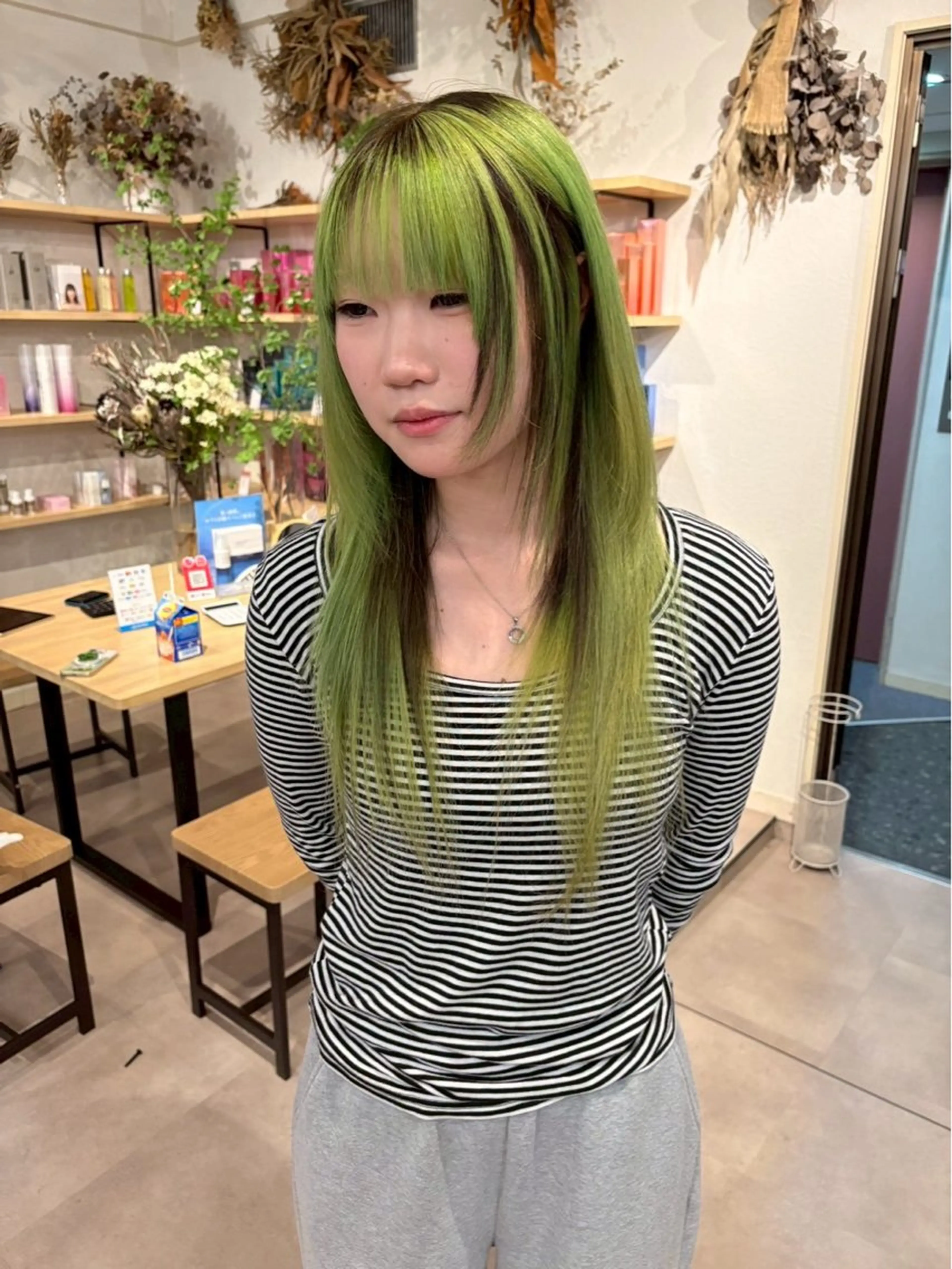 ロング maho/ブリーチ ミルクティー四条大宮のヘアスタイル