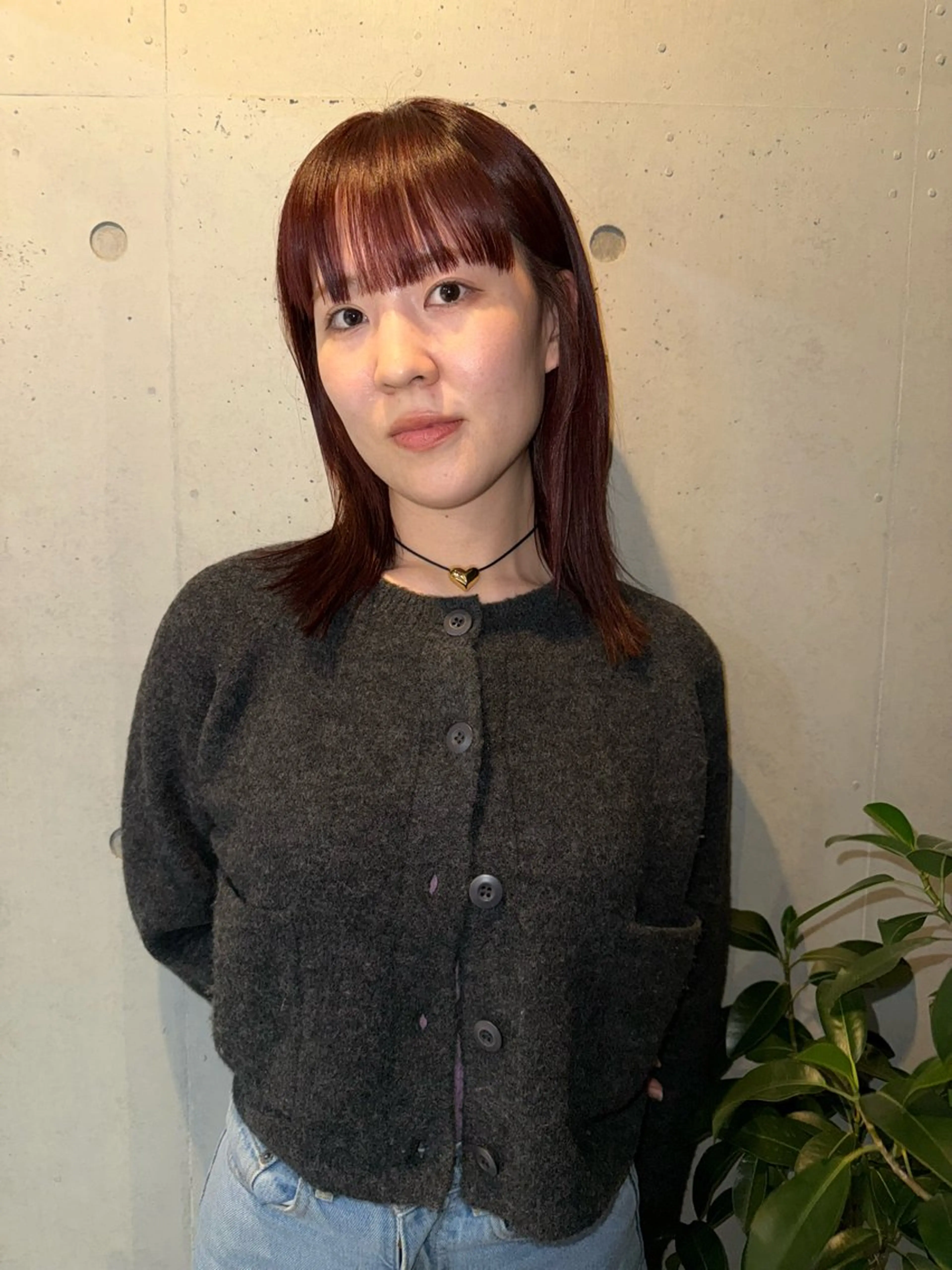 ミディアム カラー 河坂 昌恵のヘアスタイル