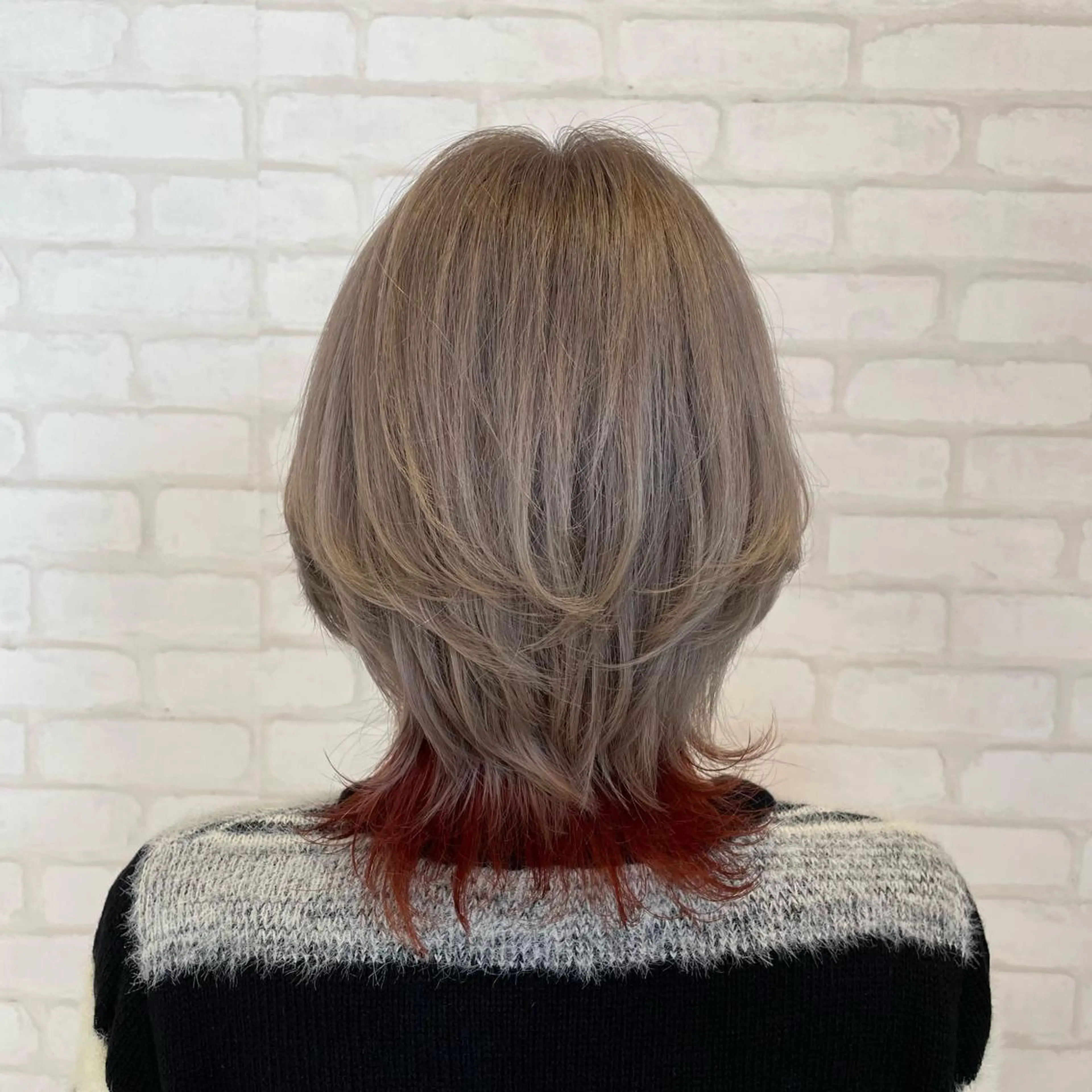 ミディアム MAI /BUCKS/天王寺のヘアスタイル