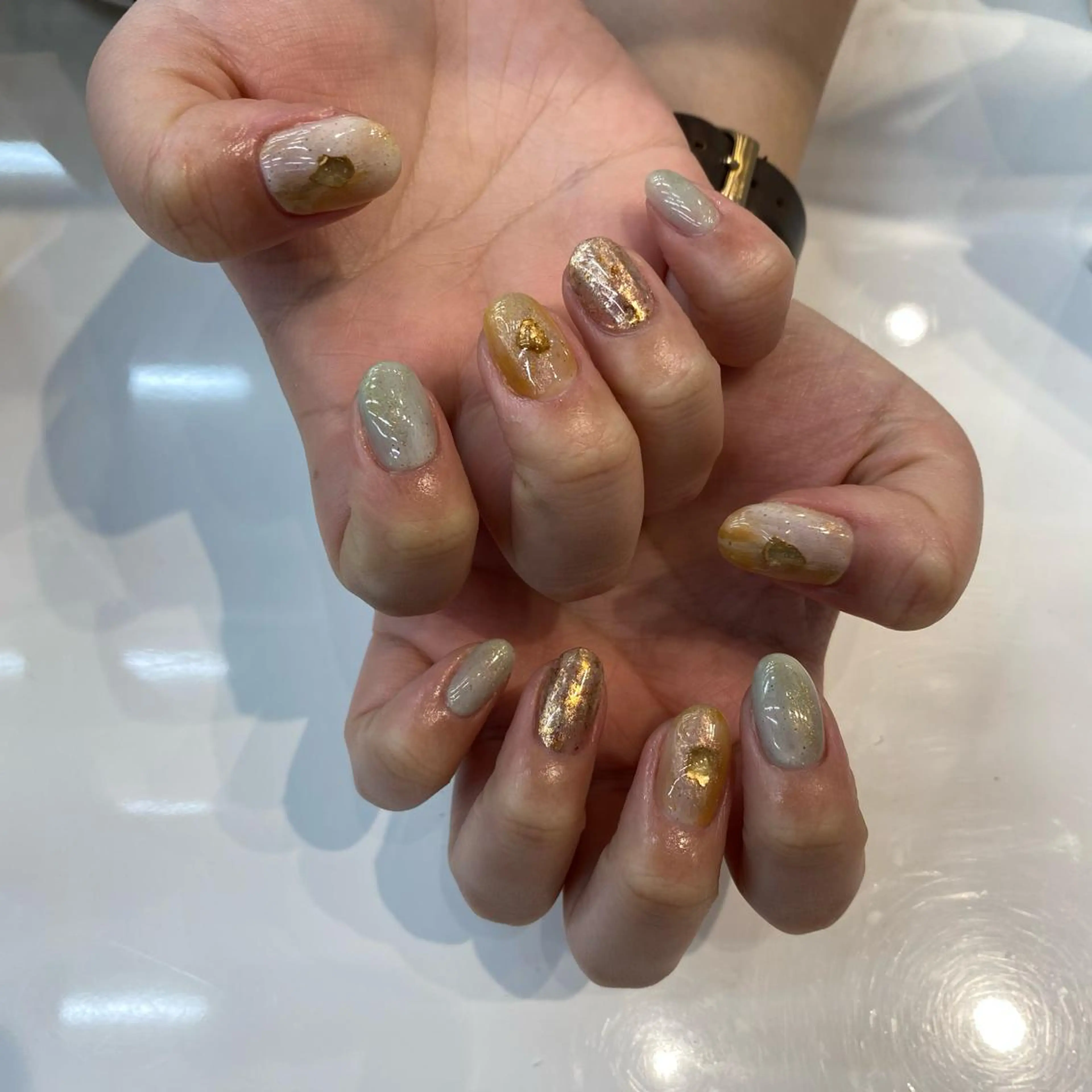 ネイル 鎌田 玲奈のネイルデザイン