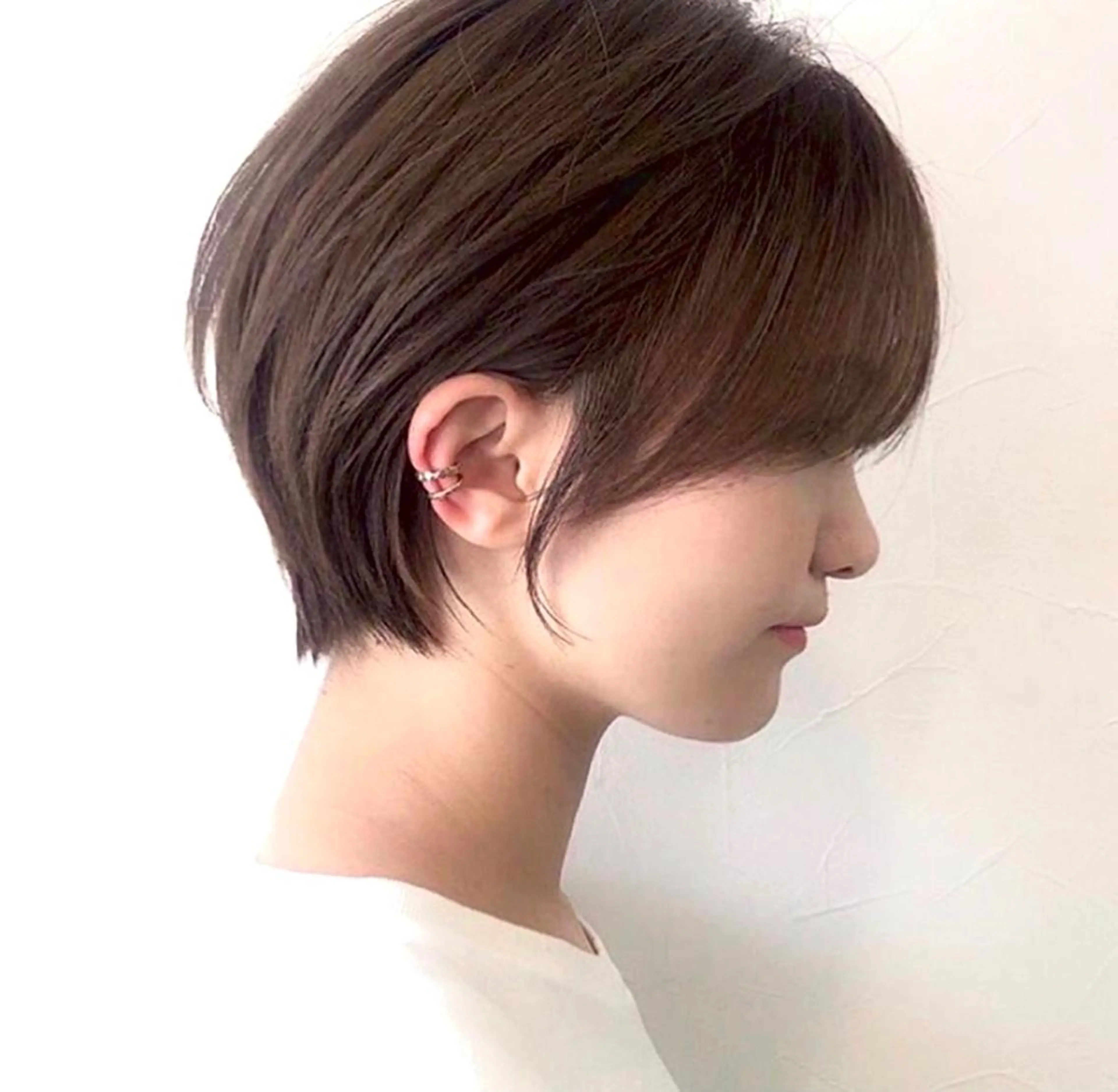 ショート カット ヘアカラー トリートメント ワタベ ハヤト/ トップデザイナーのヘアスタイル