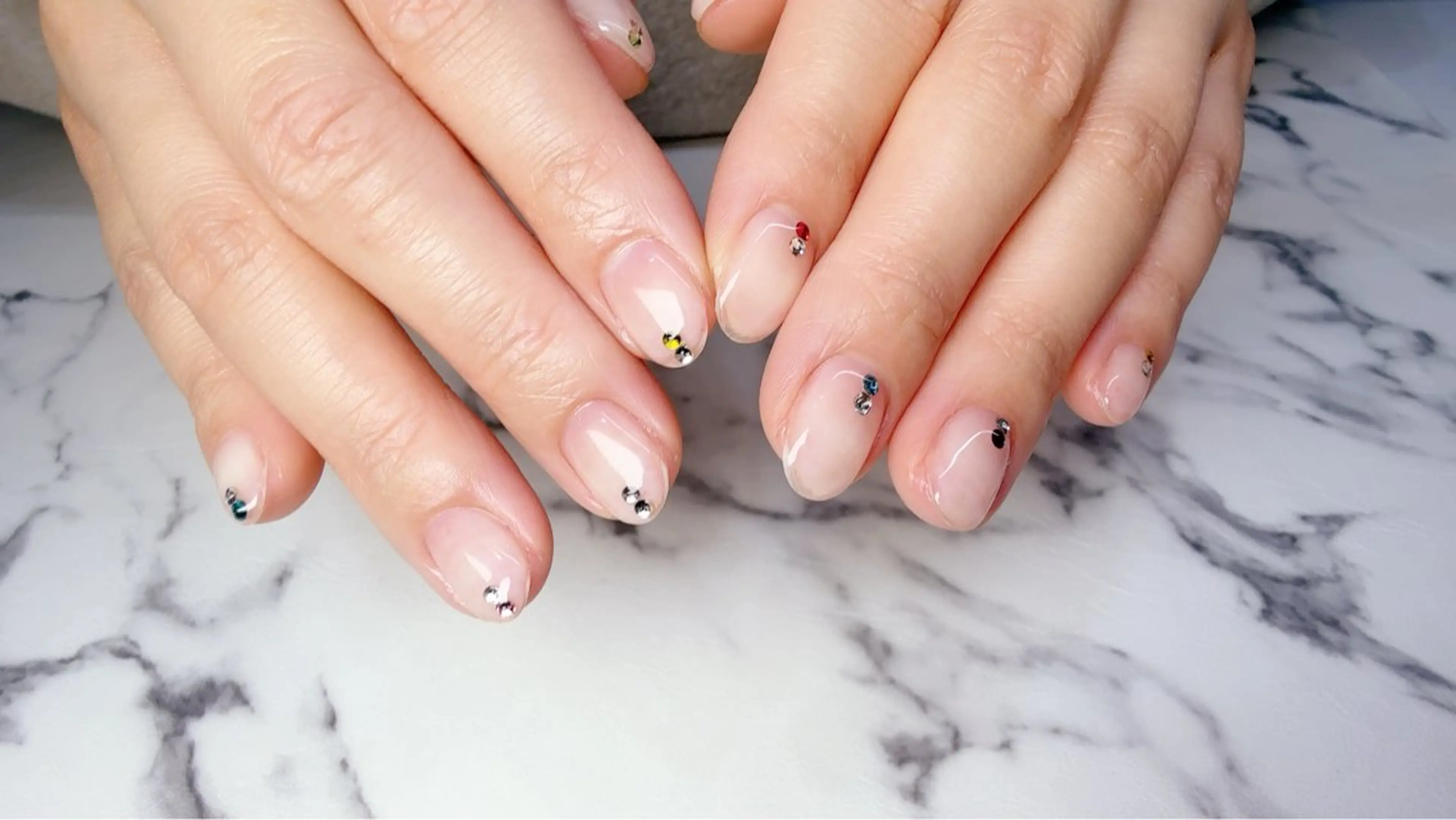 ネイル クリアネイル nail salon ily 武蔵新城のネイルデザイン