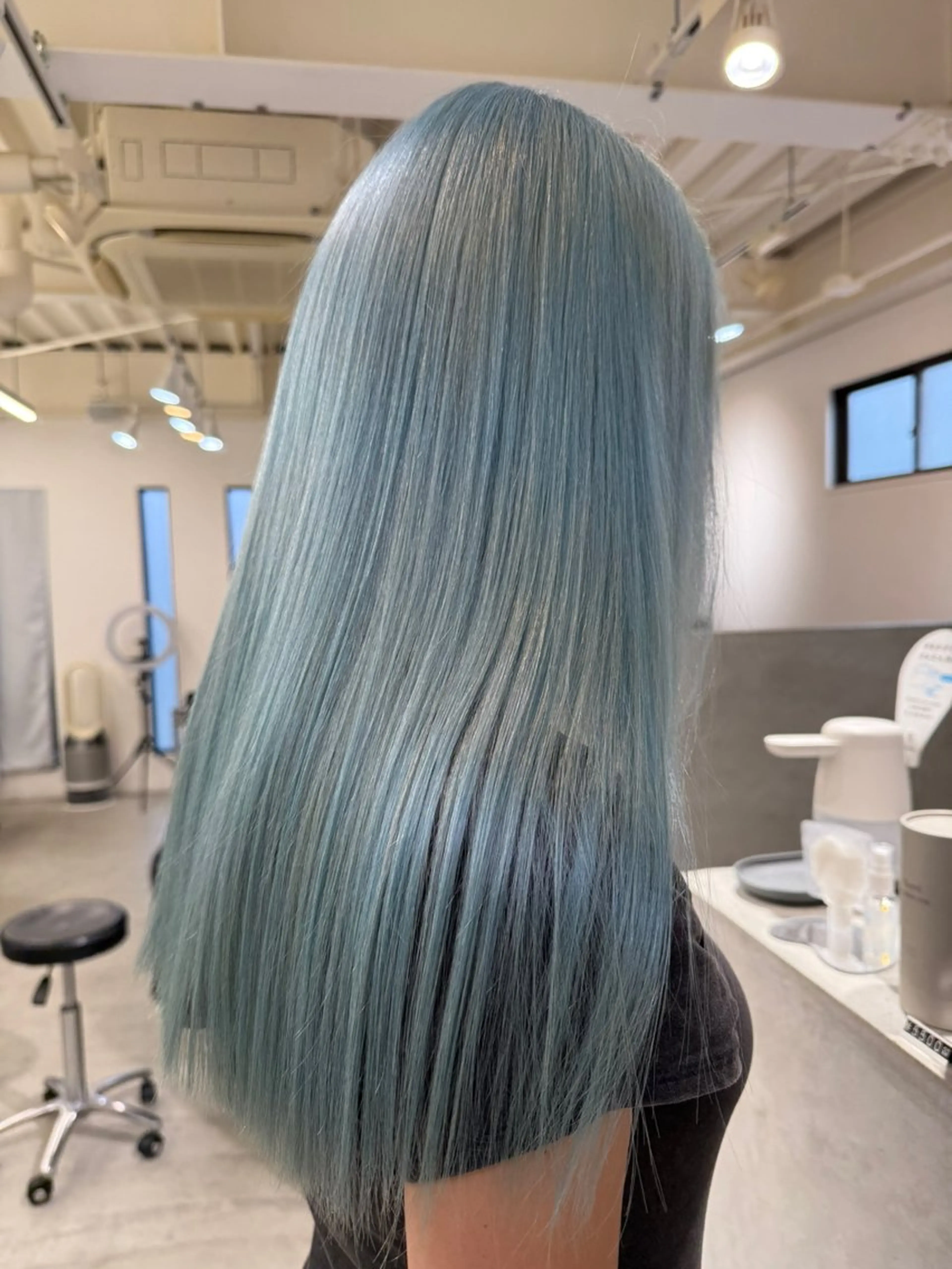 ロング ヘアカラー トリートメント okumura makiのヘアスタイル