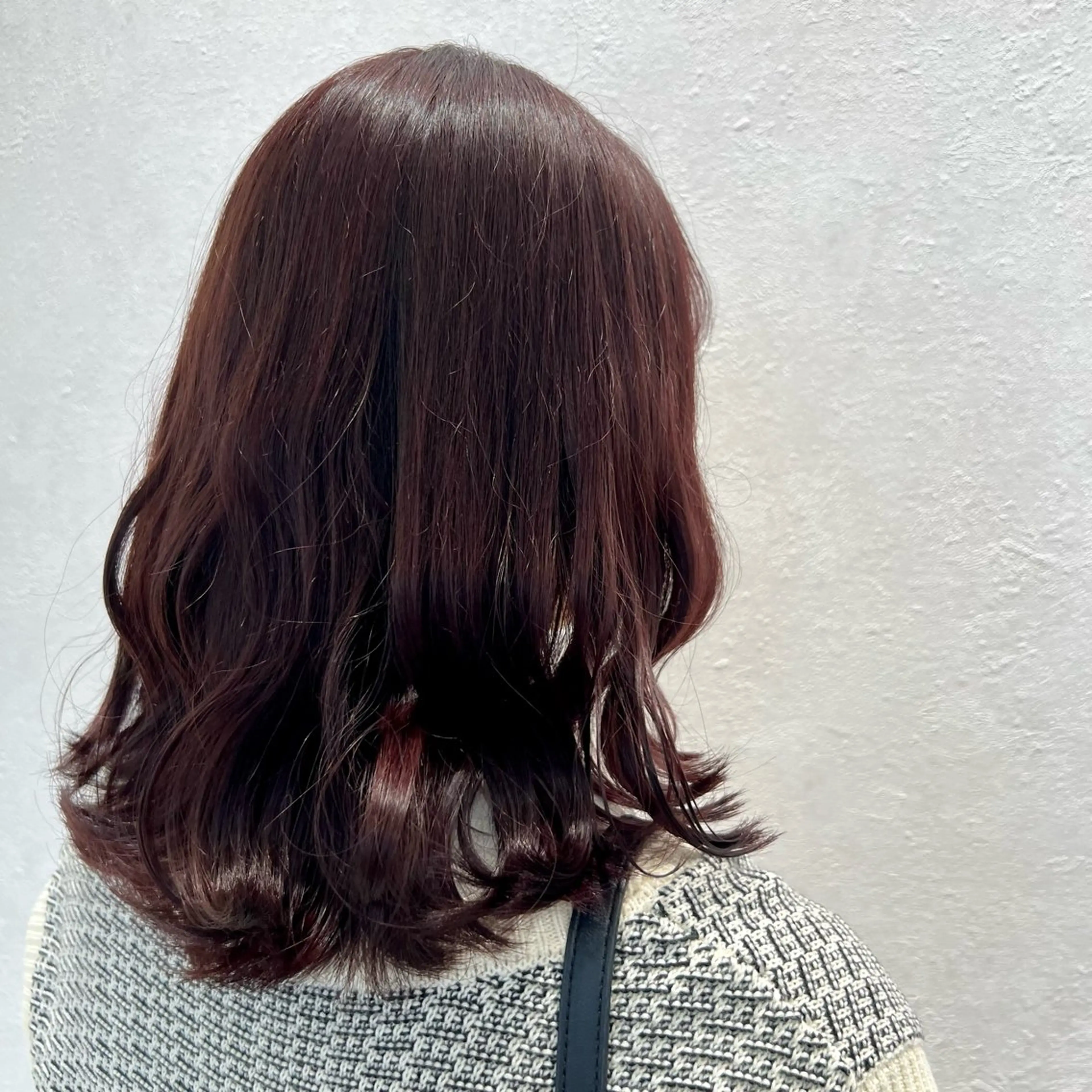 セミロング 美髪縮毛矯正/ 髪質改善/愛敬響のヘアスタイル