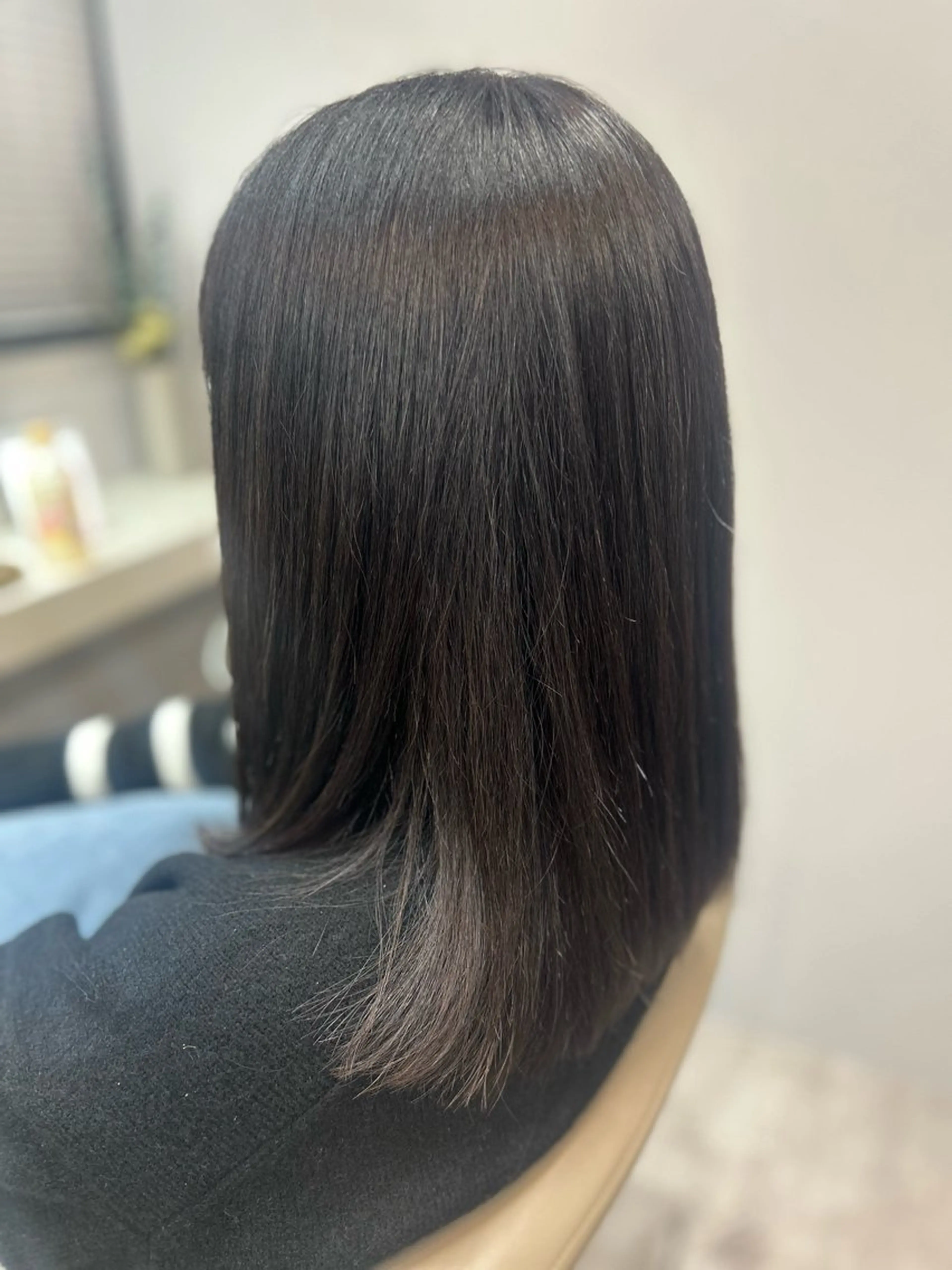 ミディアム カット ヘアカラー 池田 太一のヘアスタイル
