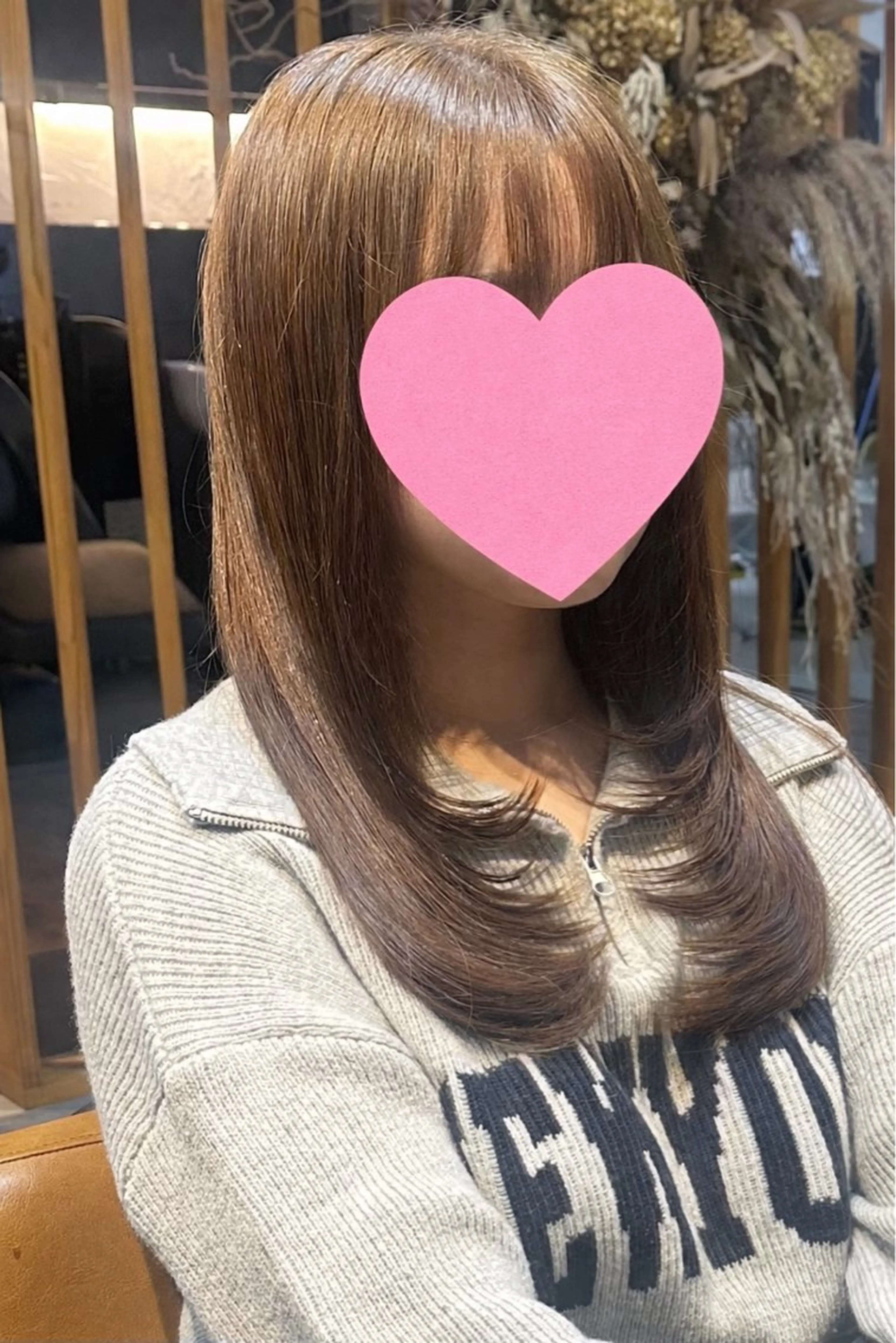 セミロング カラー 和田 直也のヘアスタイル