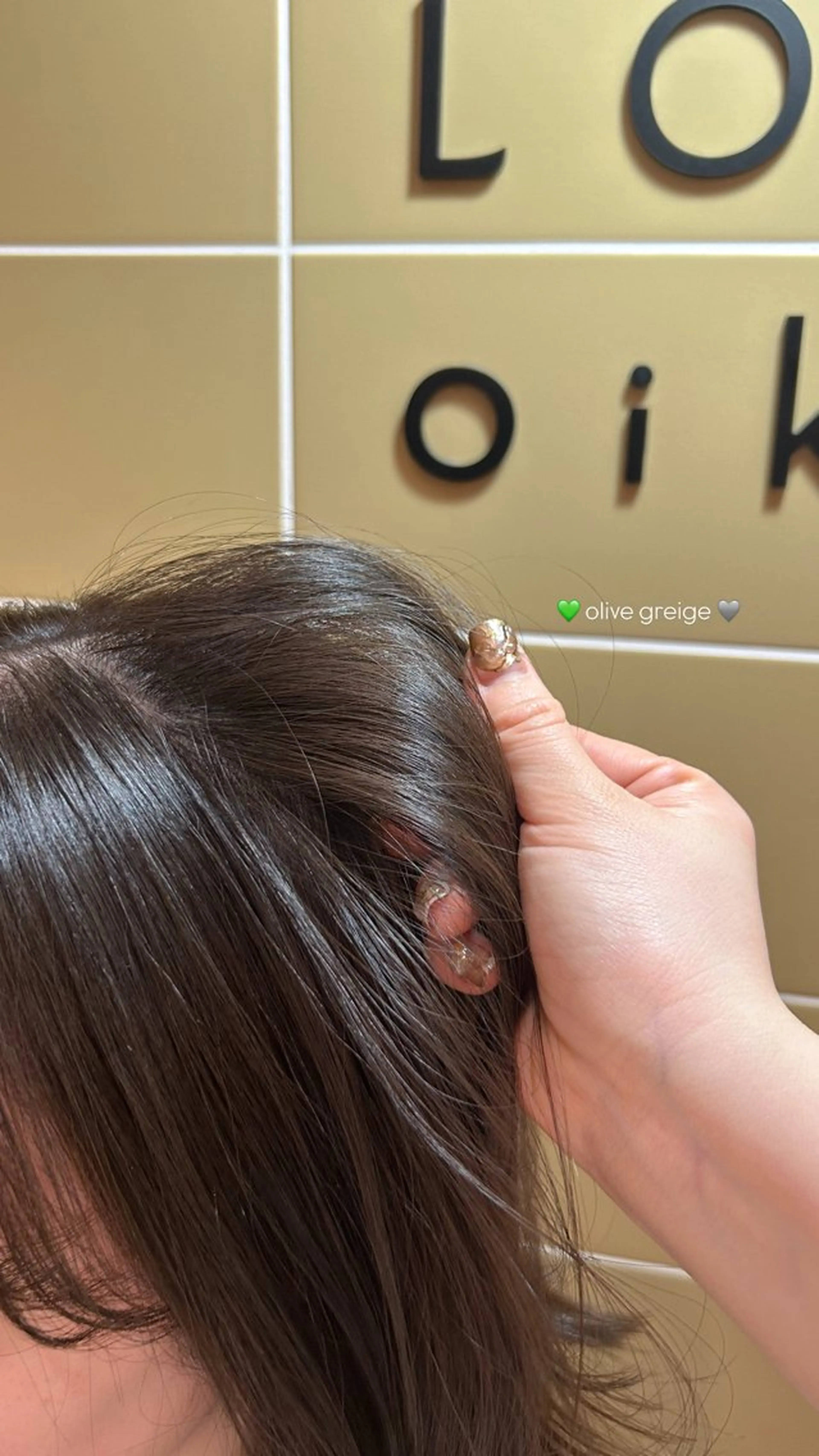 カラー ヘアカラー LOVESTOIKE 井上つぐみ/透明感のヘアスタイル