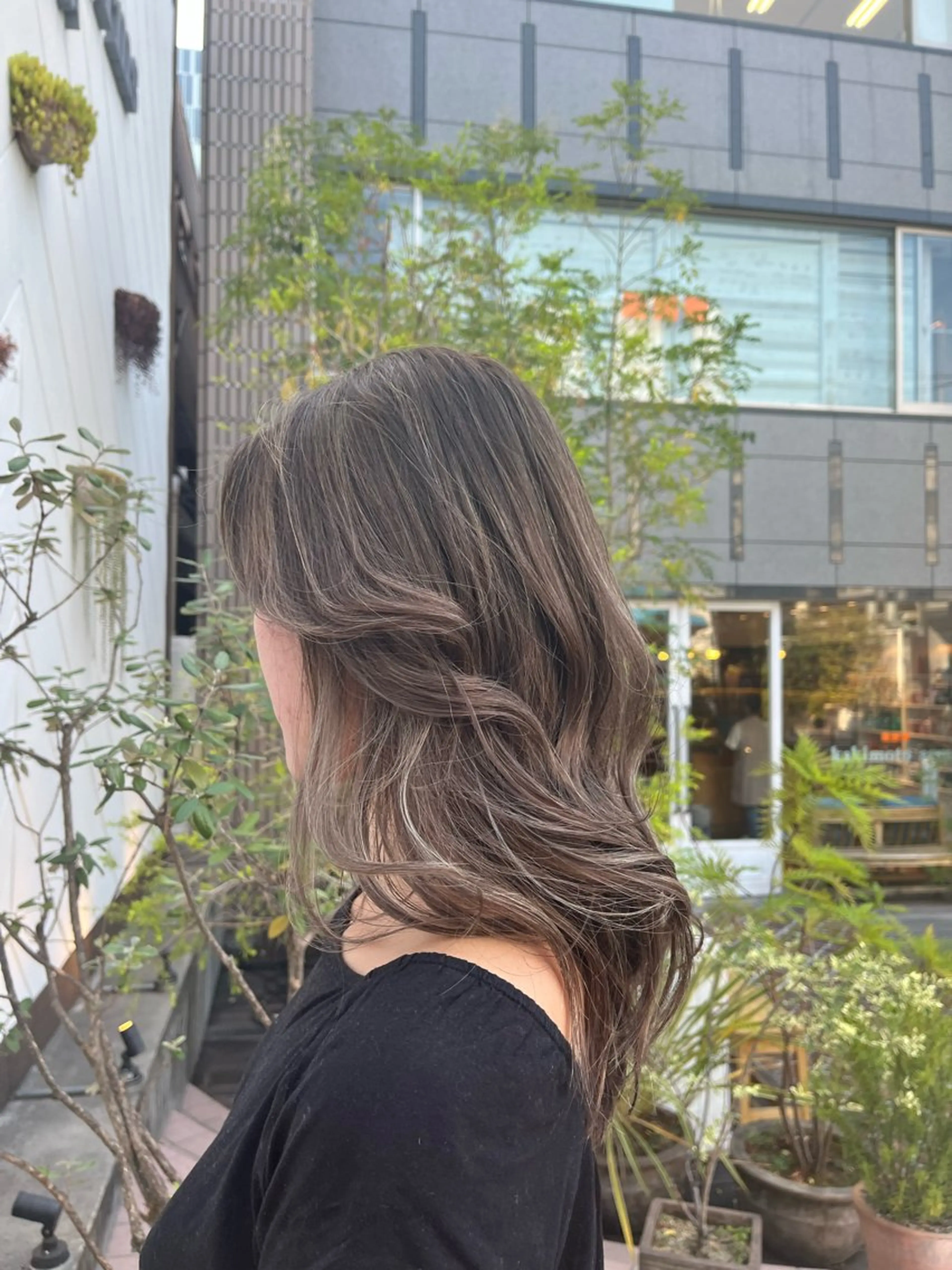 ロング カラー ハイライトカラー ハイライト 🪞透けヘア髪質改善 艶ベージュ/nagiのヘアスタイル