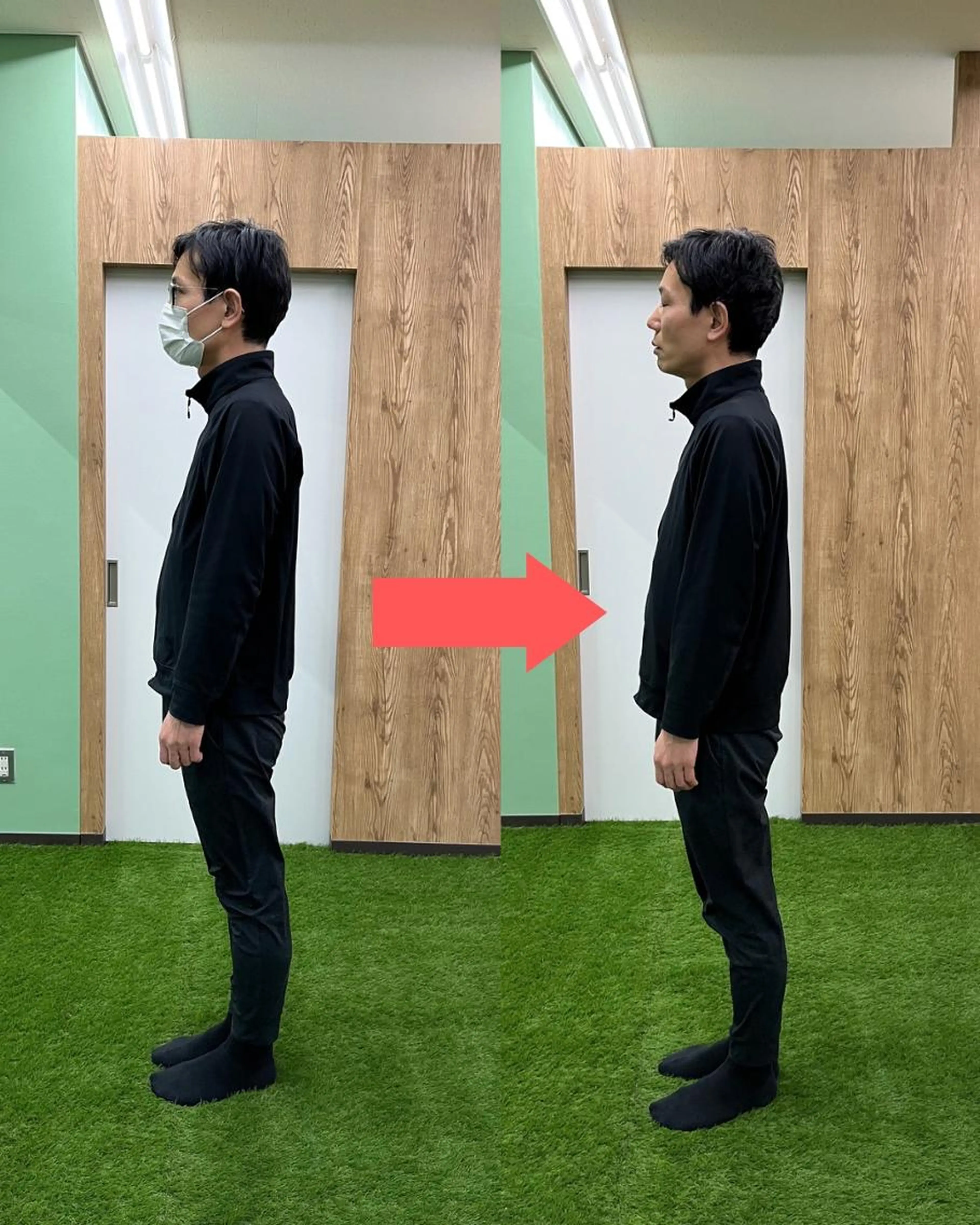 姿勢改善特化60分コースの写真