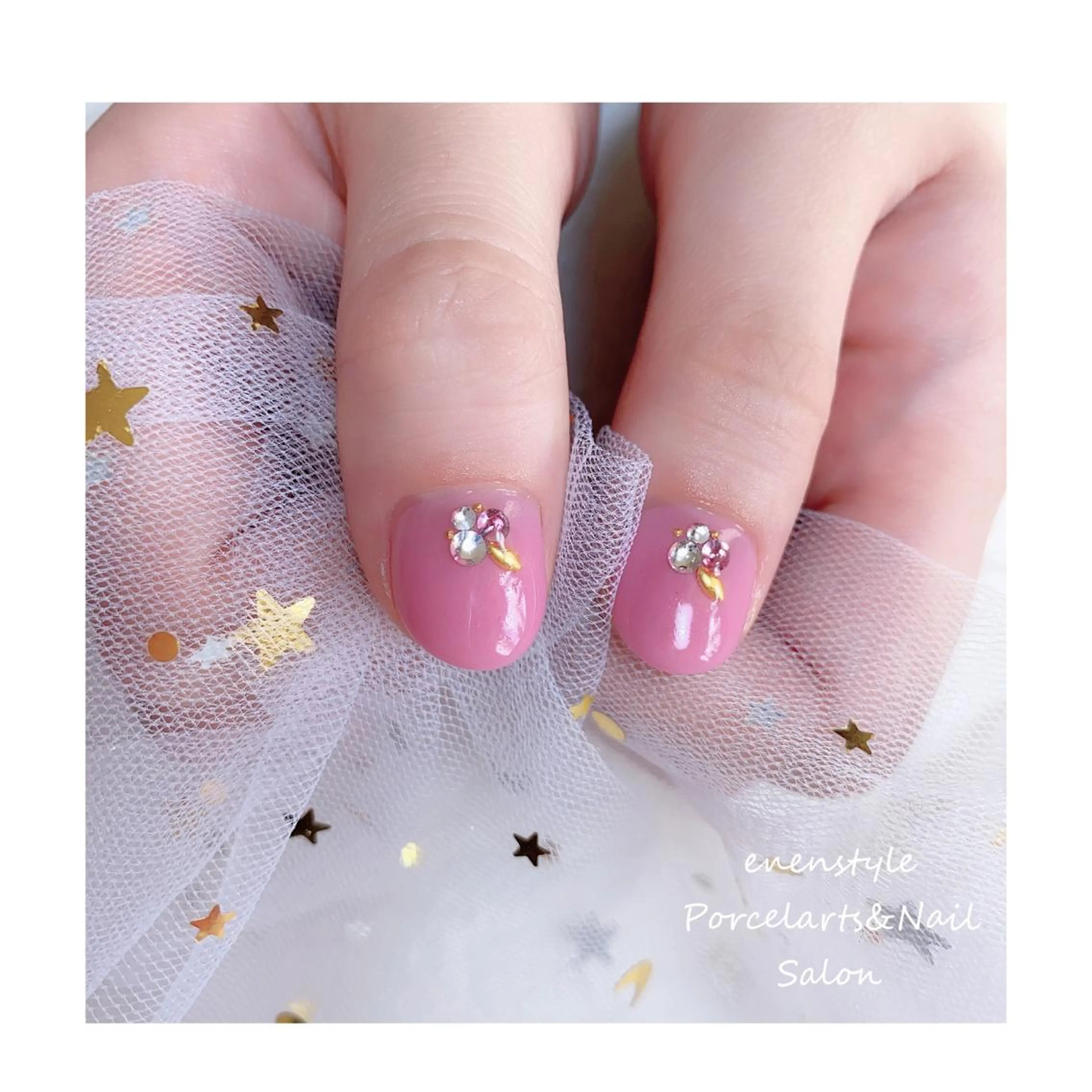 ショート ネイル ジェルネイル ニュアンスネイル オフィスネイル ワンカラーネイル パラジェル ハンドネイル 👑enen style👑のネイルデザイン