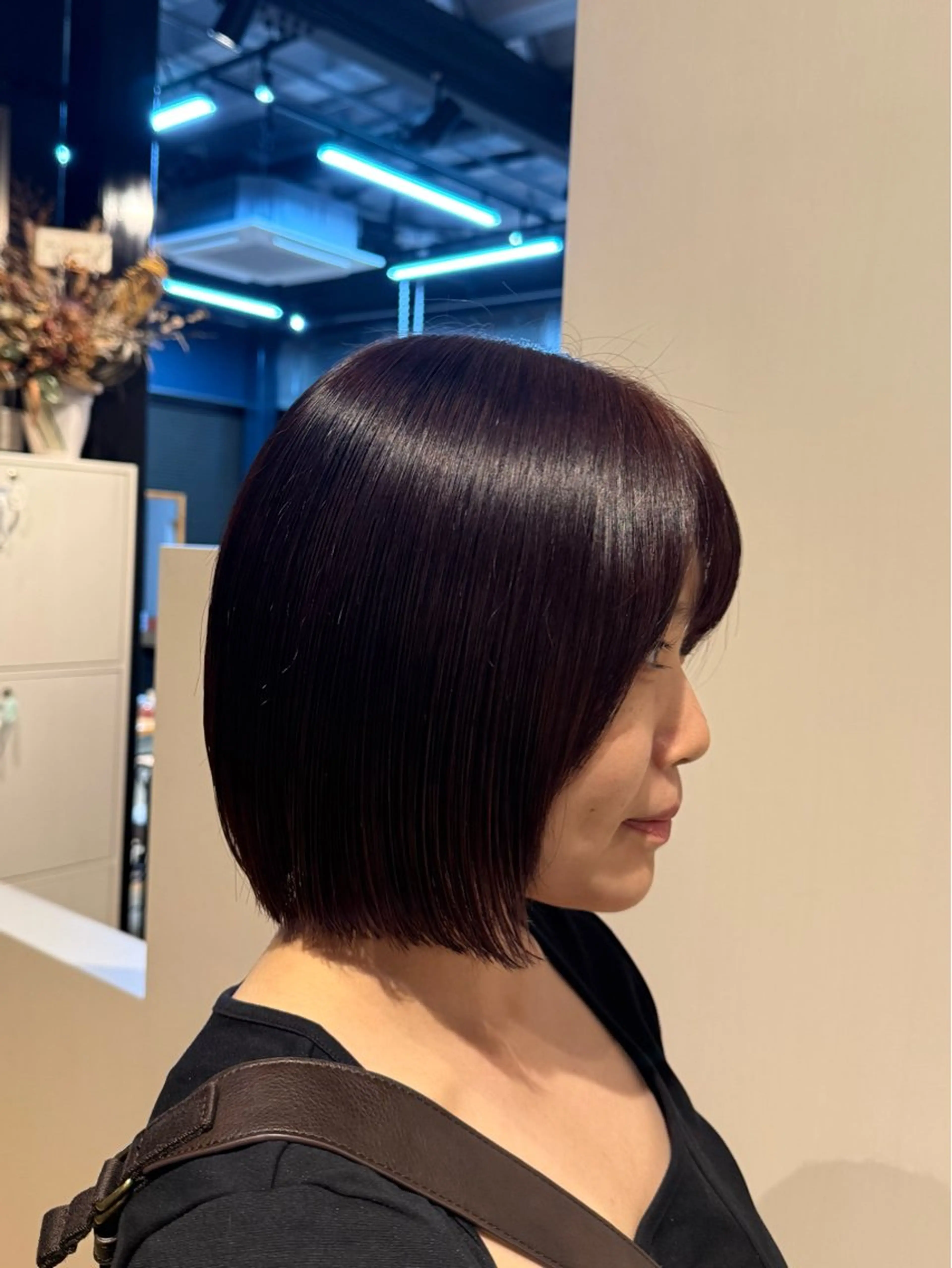 ショート ボブ カット ヘアカラー トリートメント 似合わせカット/ レディース特化/佑月のヘアスタイル