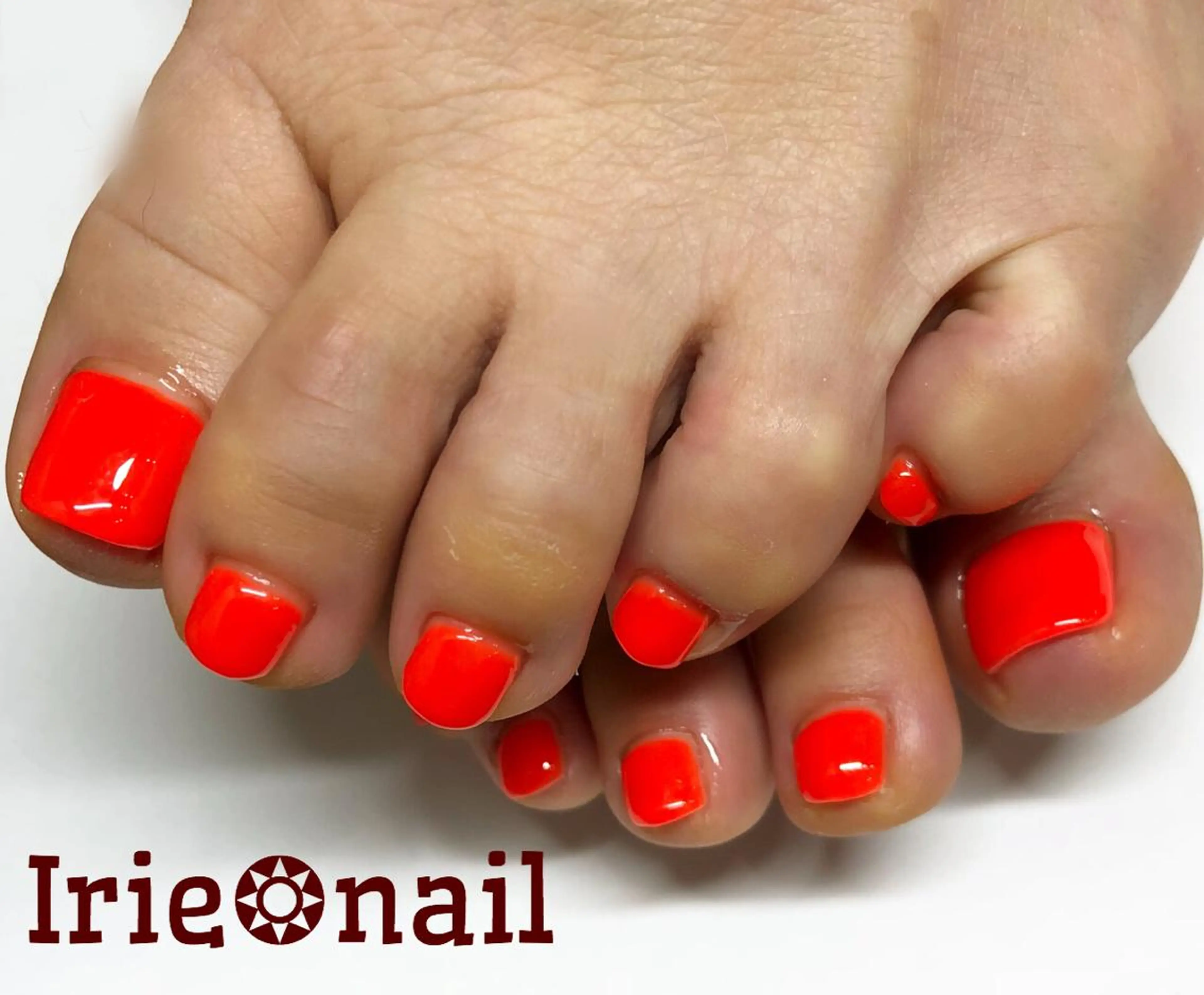 ネイル フットネイル 與儀 知佳のネイルデザイン