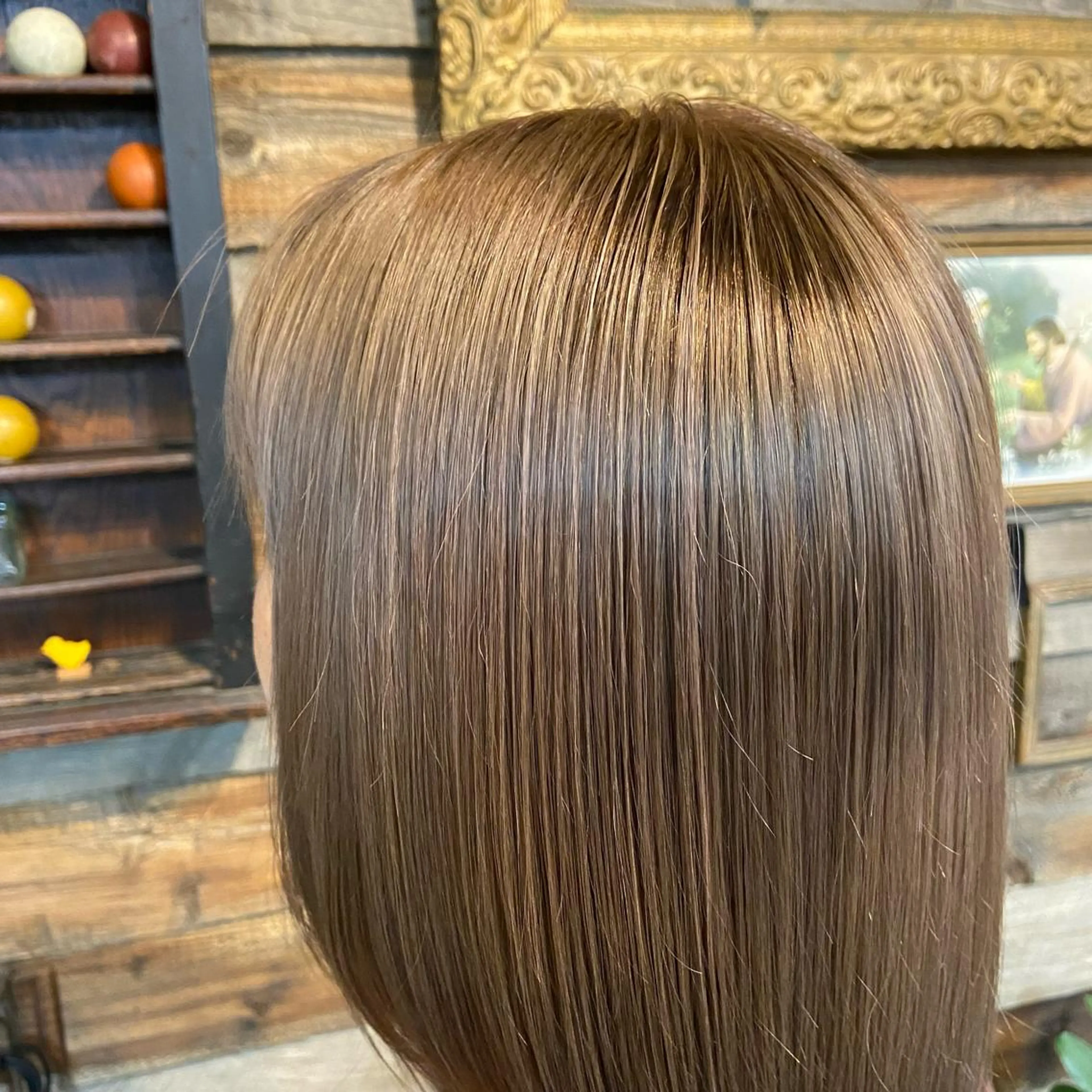 ミディアム ヘアカラー 川崎 かなでのヘアスタイル