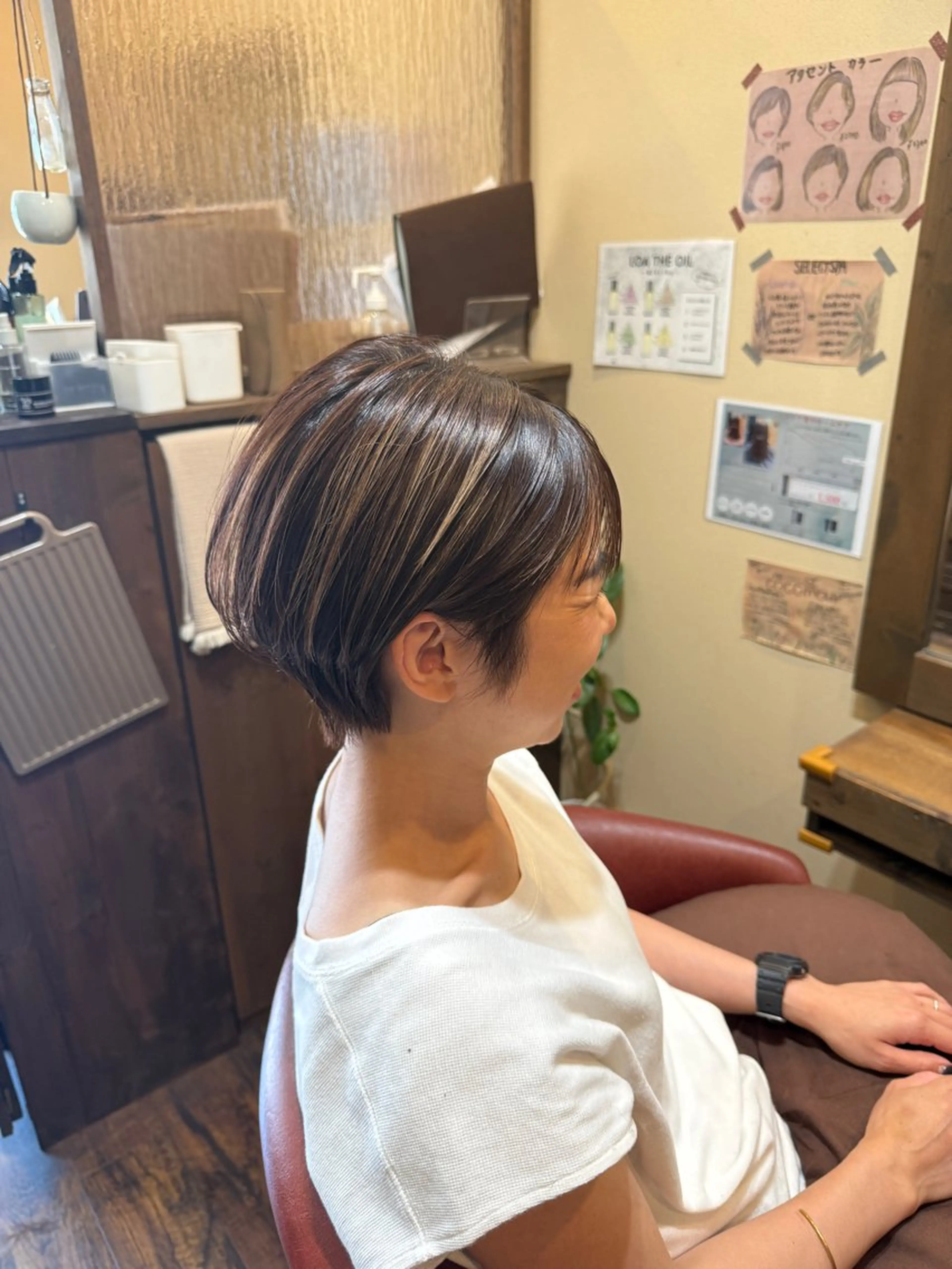 ショート ショートヘア カット 大原/和泉府中 /レイヤー/ショートのヘアスタイル