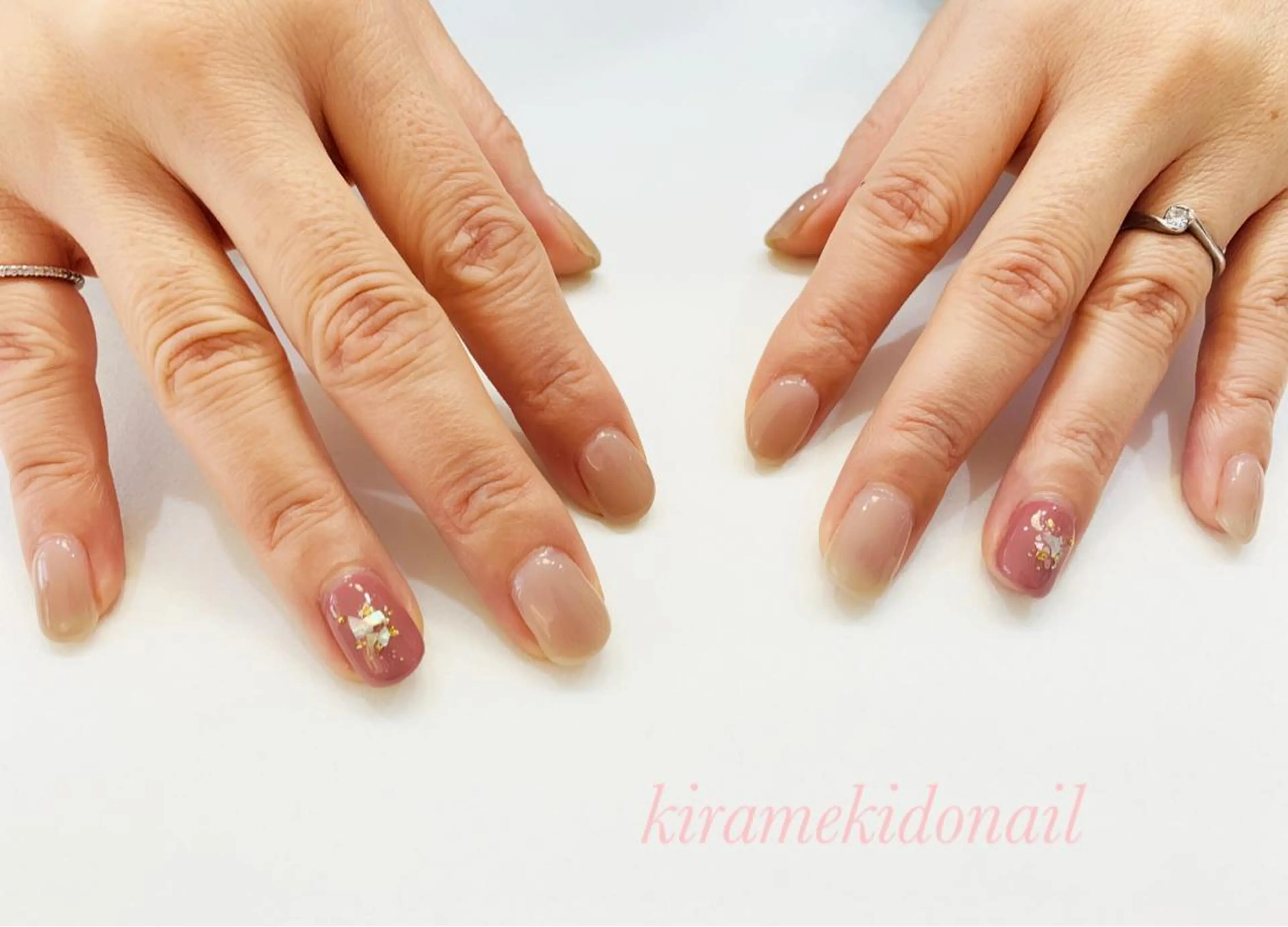 ネイル ハンドネイル kiramekido nail salon所属・林 禅のネイルデザイン