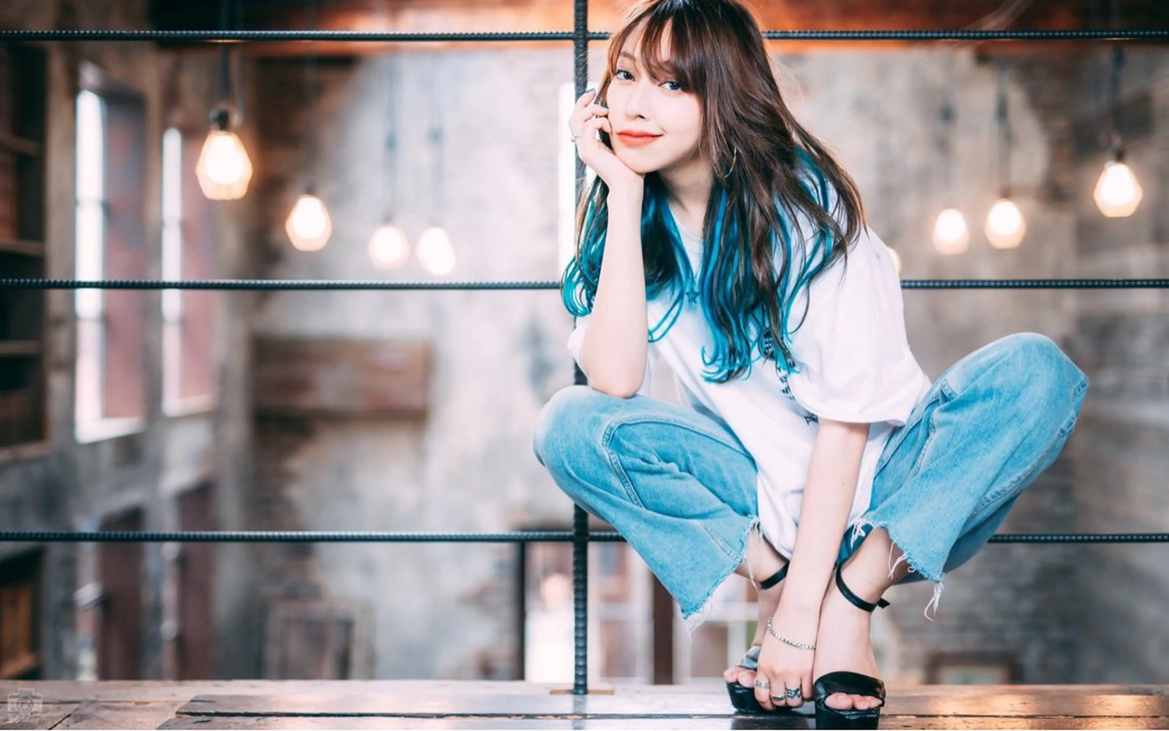 ロング カラー ナリキ/ダブルカラー /ダブルカラーモデルのヘアスタイル