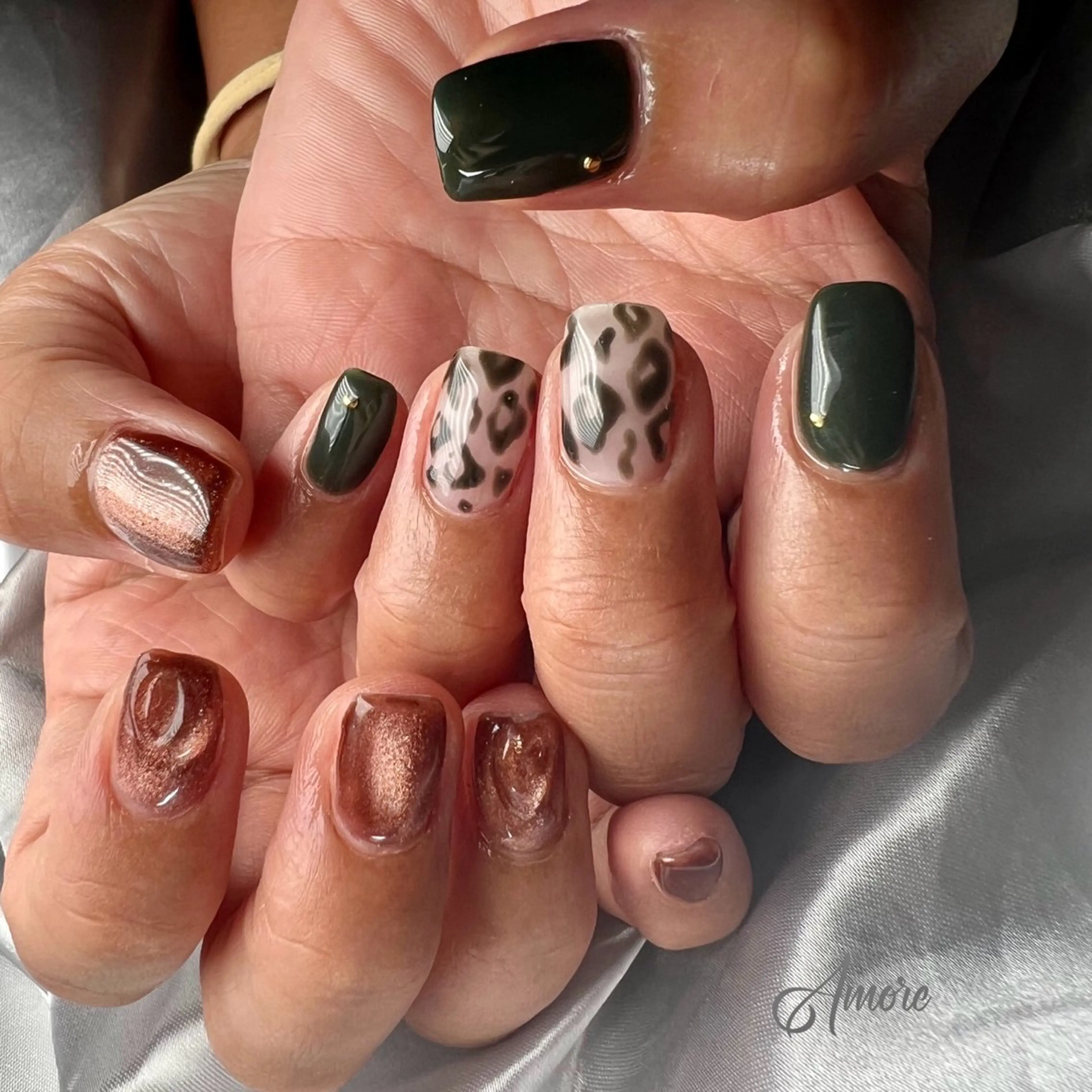 ネイル ジェルネイル 韓国ネイル パラジェル You kyehwaのネイルデザイン