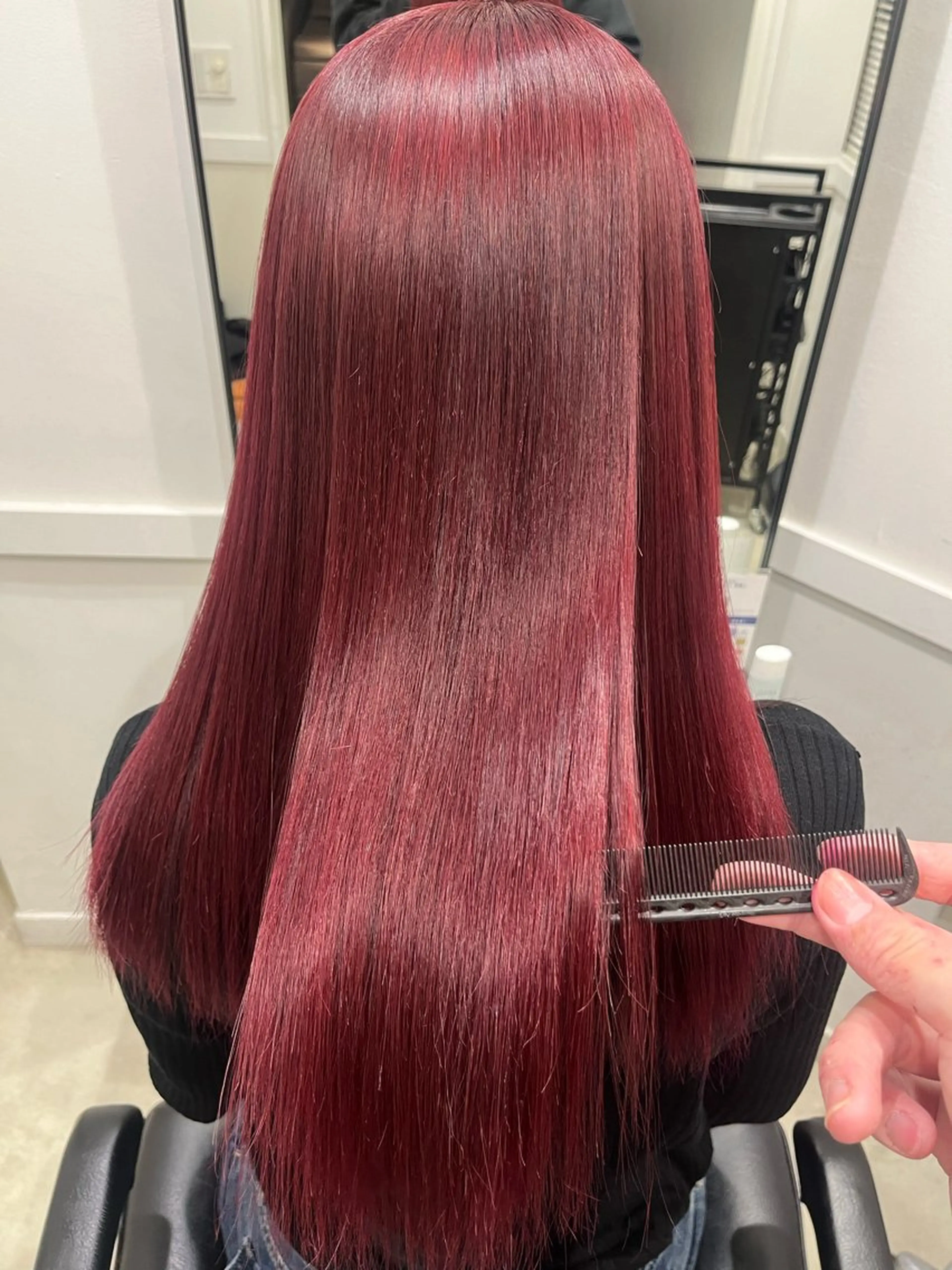 ❣️【1番人気!!】❣️髪質改善カラー❣️+5STEPトリートメント🍃の写真