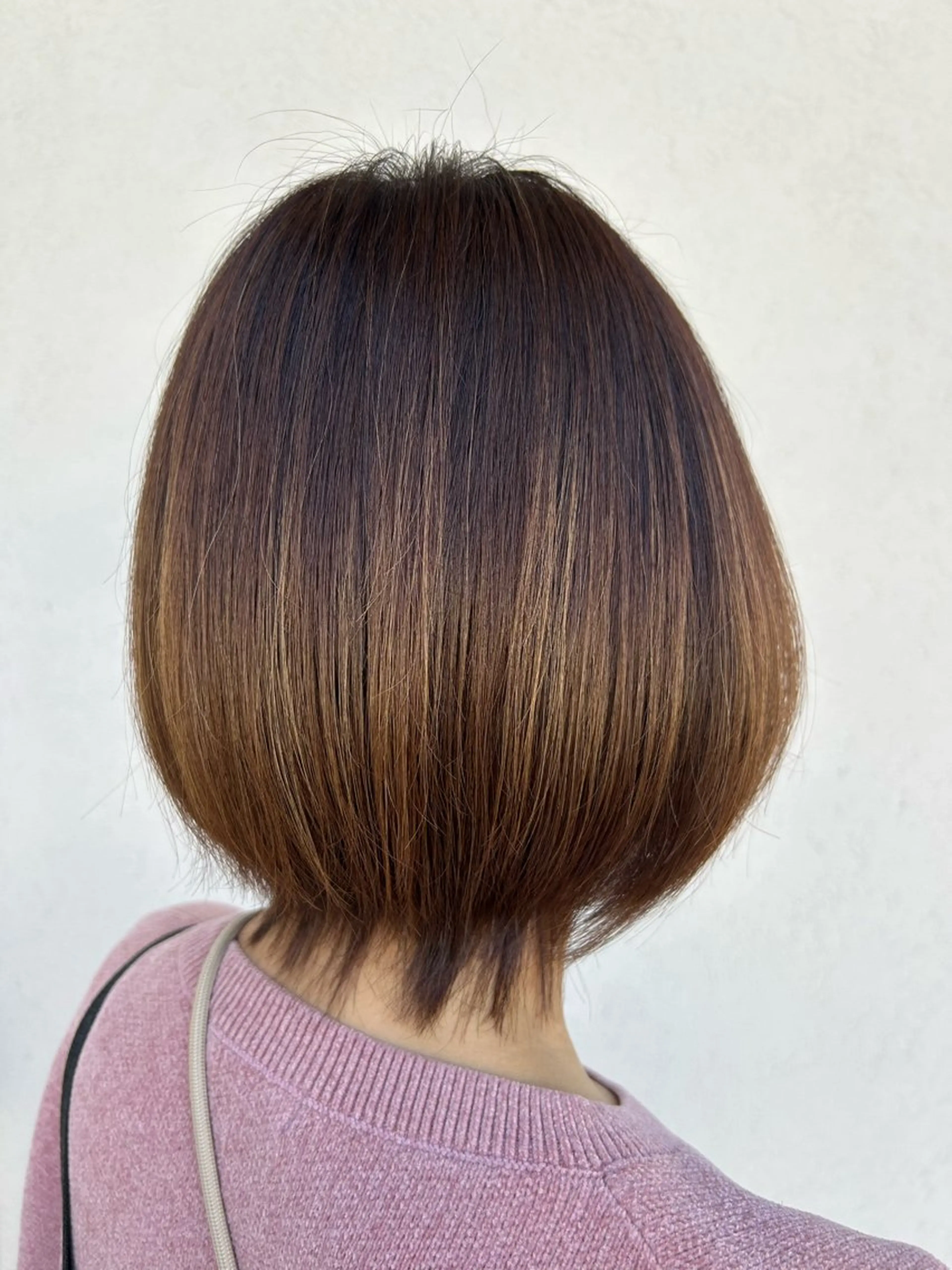 ミディアム カラー ボブ SOL watanabeのヘアスタイル