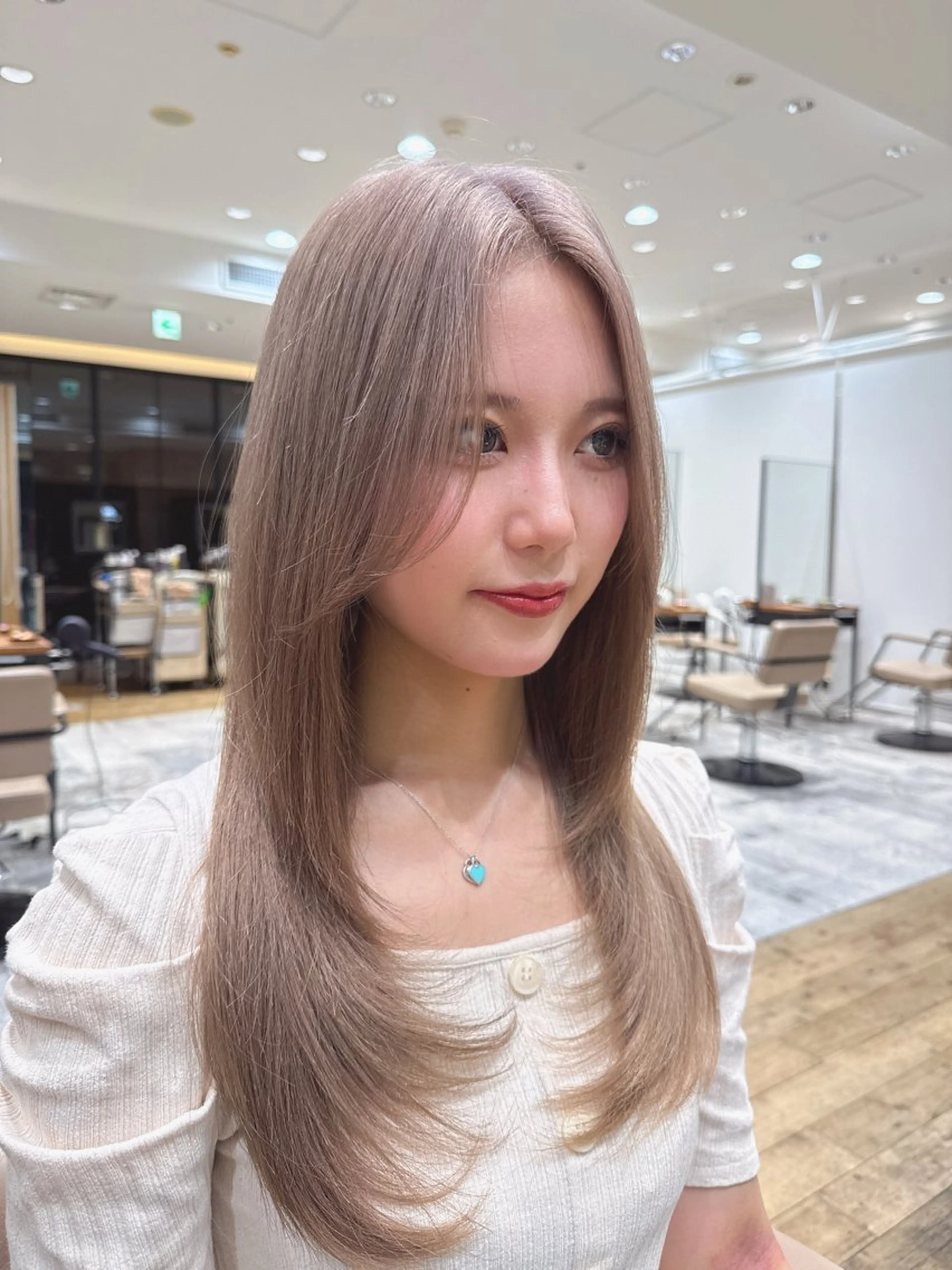 ロング カラー トリートメント カット ヘアカラー トリートメント ヘッドスパ 💎レイヤー/韓国 💎石戸谷のヘアスタイル