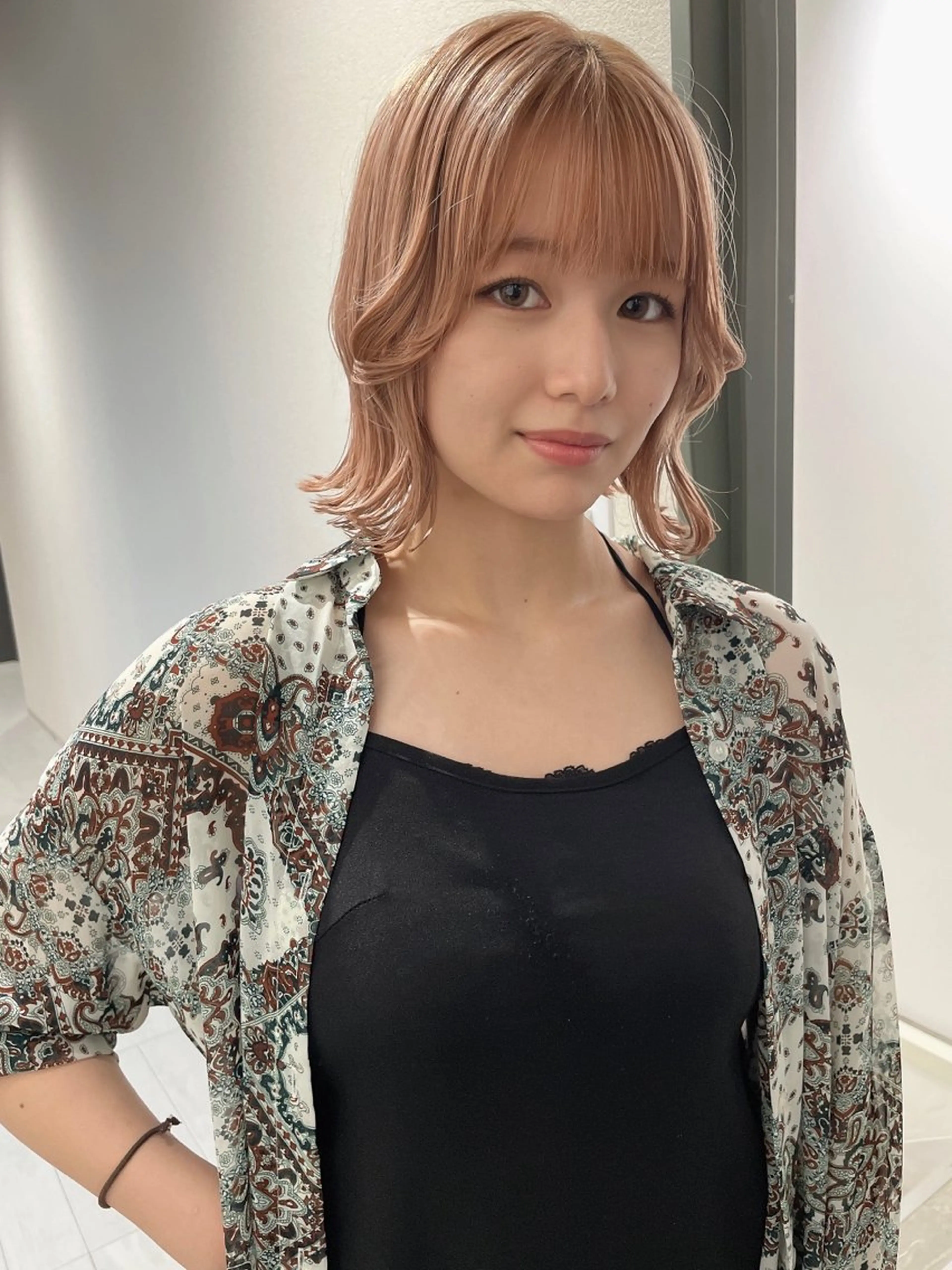 ショート カラー カット ヘアカラー トリートメント 髪質改善will hairdesignのヘアスタイル