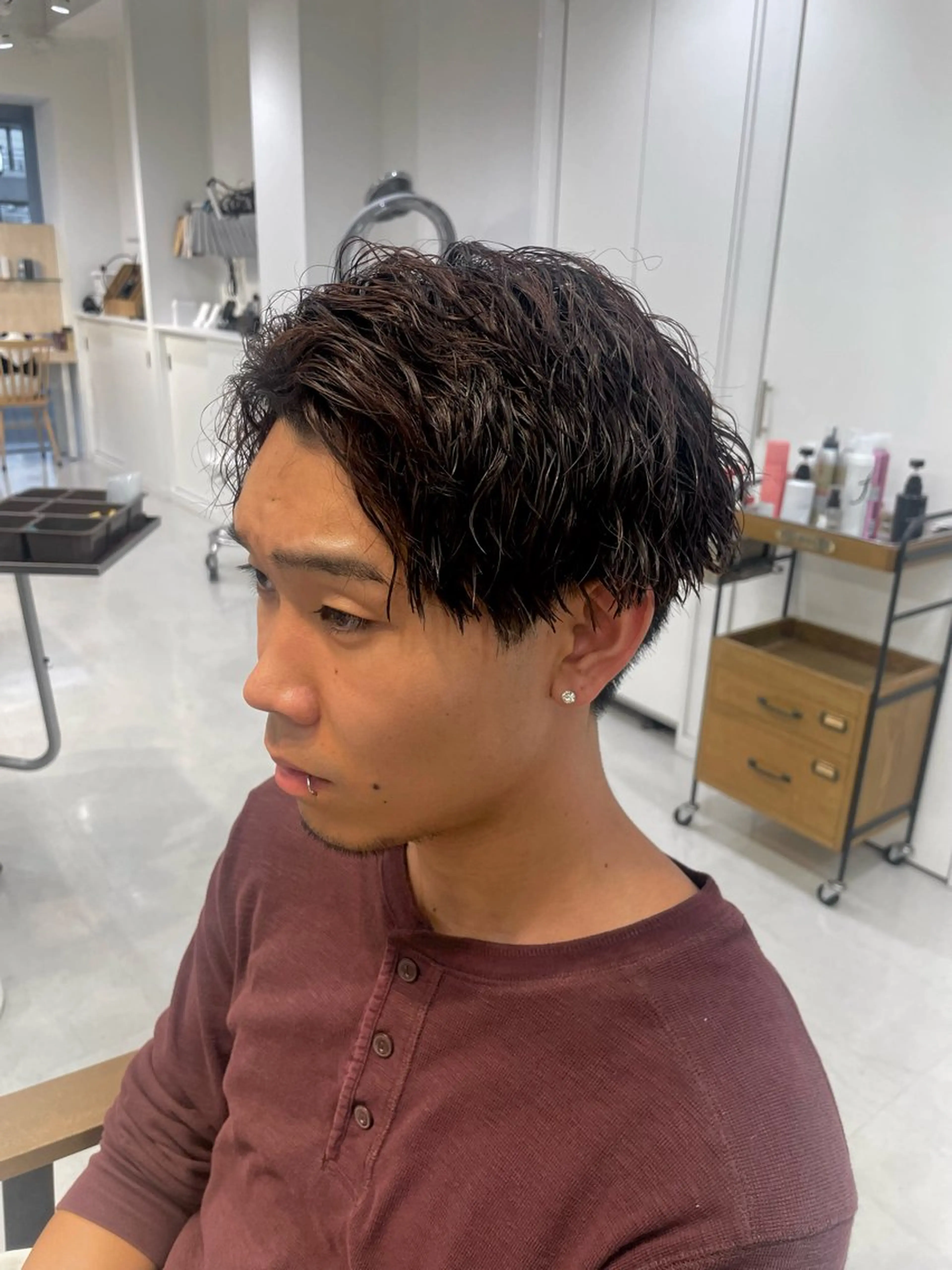 パーマ メンズ ビジネス メンズパーマ メンズ支持率No.1 /大船メンズパーマのヘアスタイル